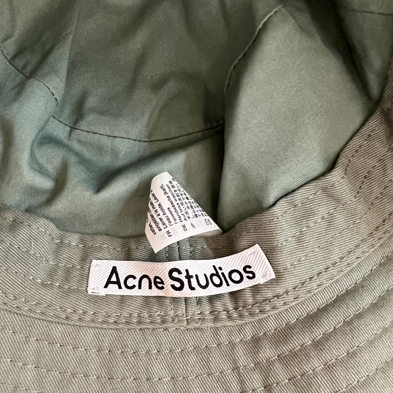 Acne Studios Women's Green and Khaki Hat (3)