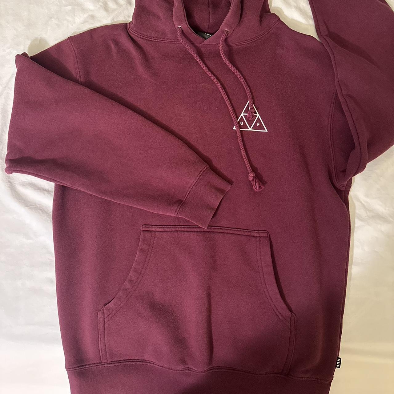 HUF Burgandy Hoodie Size S Men s size