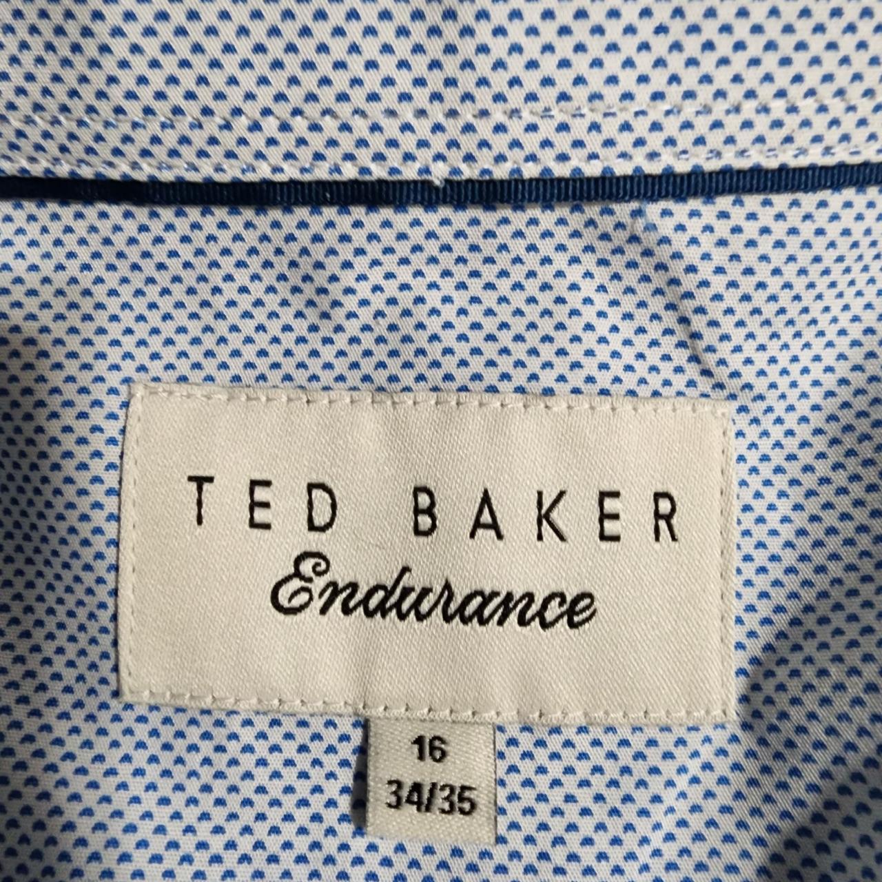 Ted Baker Men's Blue and White Shirt (3)