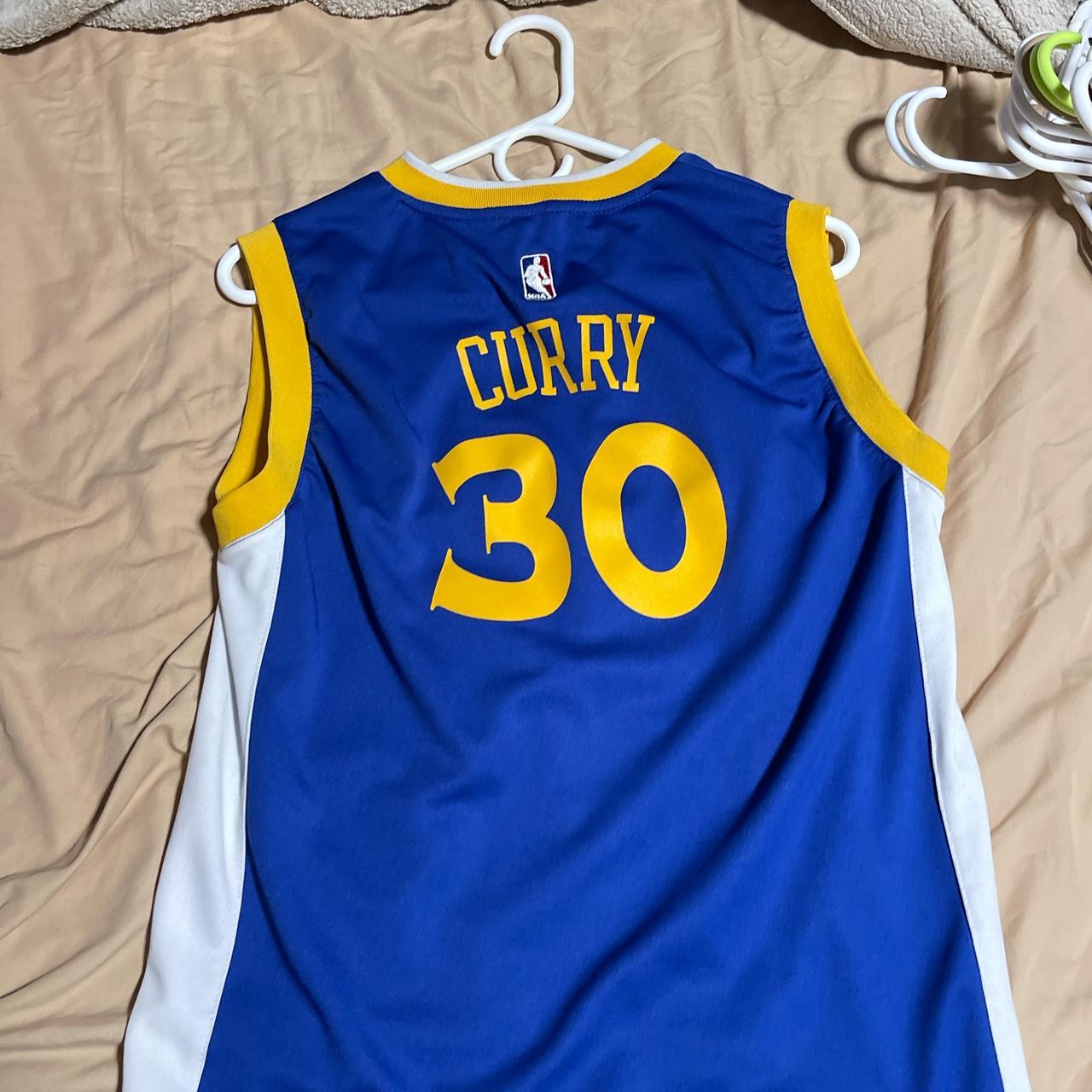 Adidas Steph Curry Golden State Warrior Jersey. Size - Depop