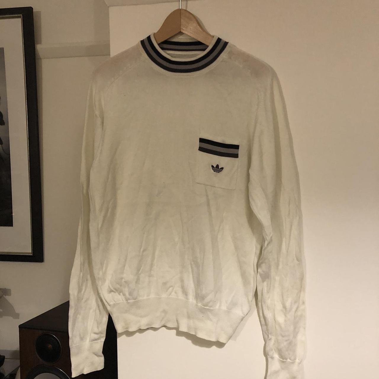 Vintage Adidas jumper 90’s style Turtle neck... Depop