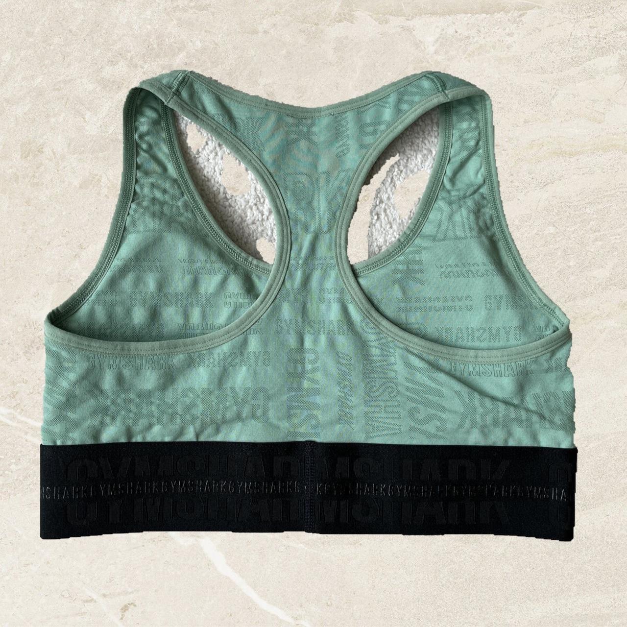 Turquoise and Black Sports Bra !! please message - Depop