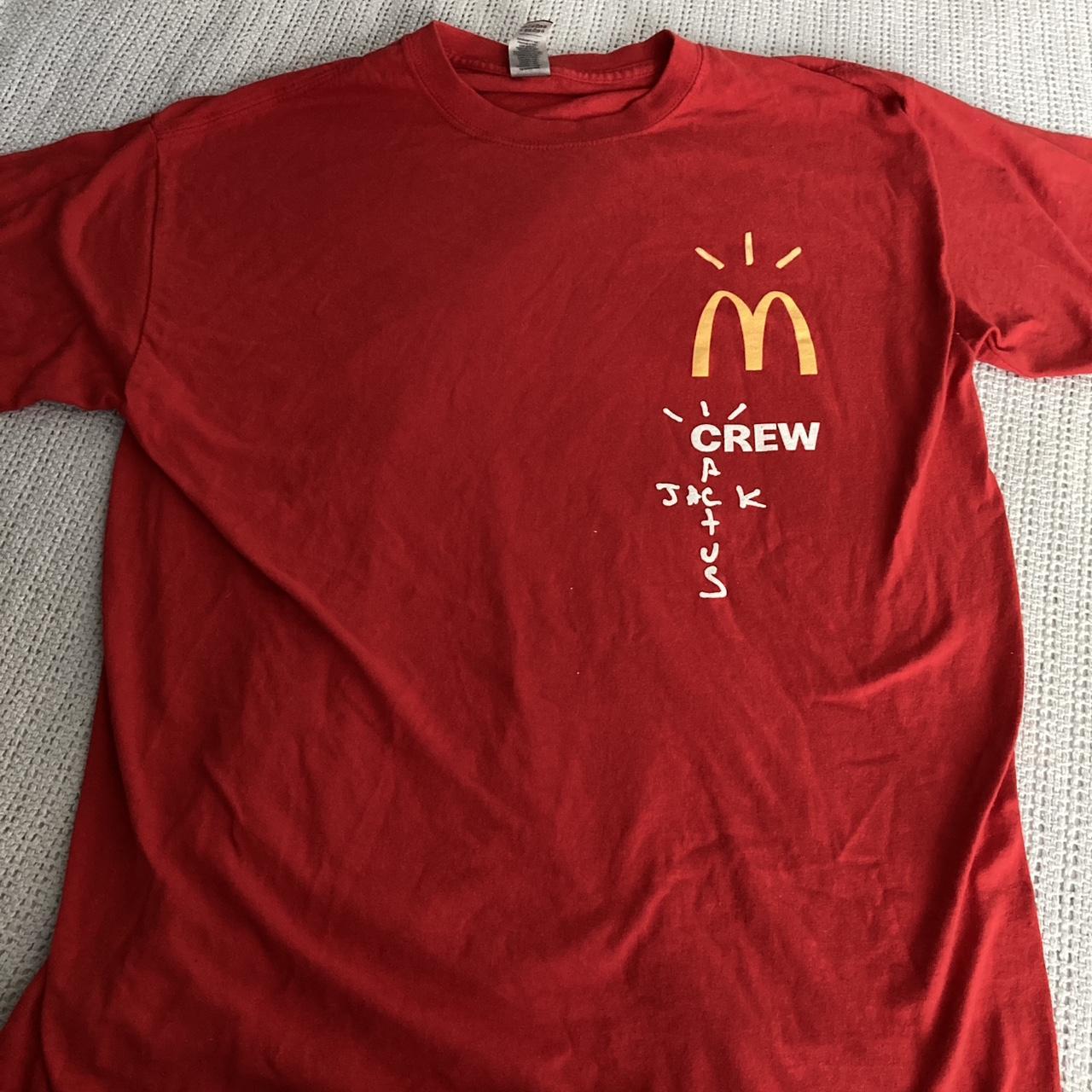 AUTHENTIC CACTUS JACK MCDONALDS CREW TEE... - Depop