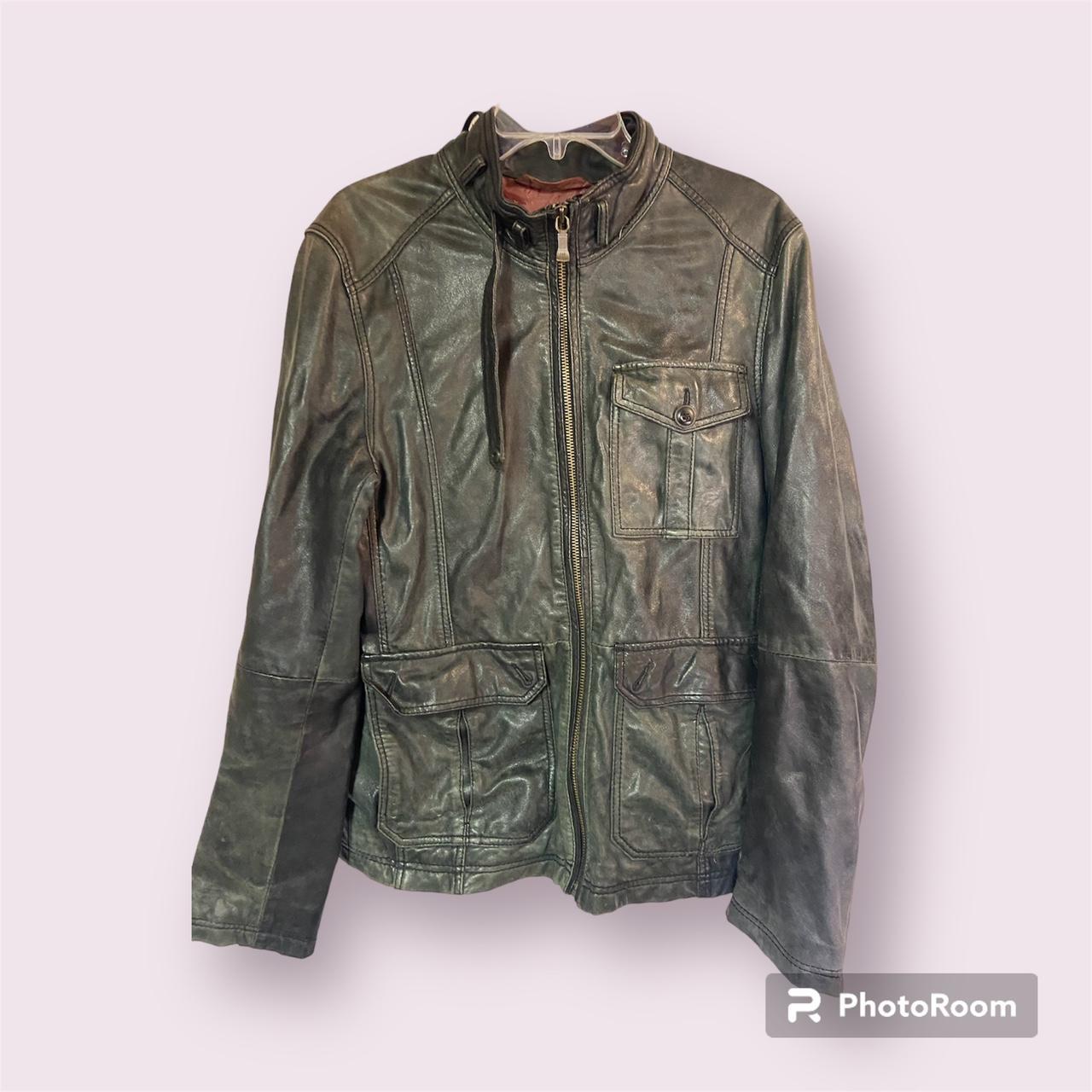 Mens ted clearance baker leather jacket