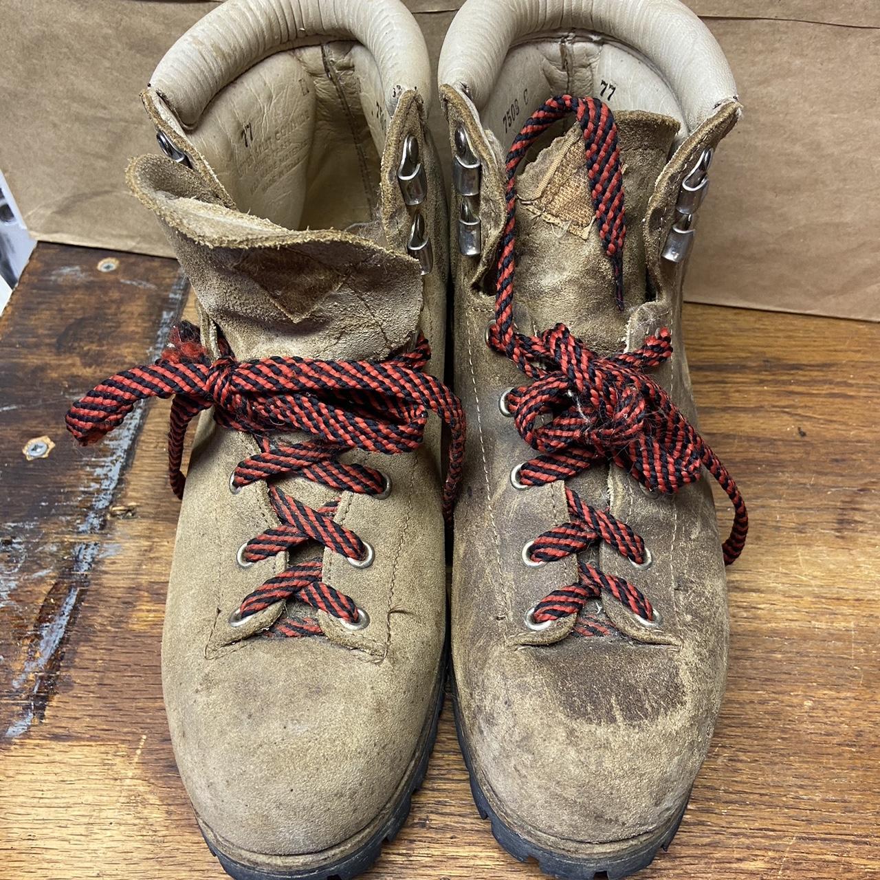 Vintage vasque mountaineering on sale boots