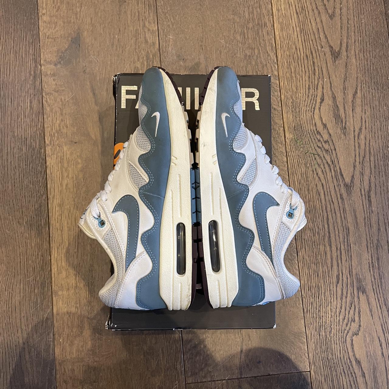 patta nike air max 1 blue