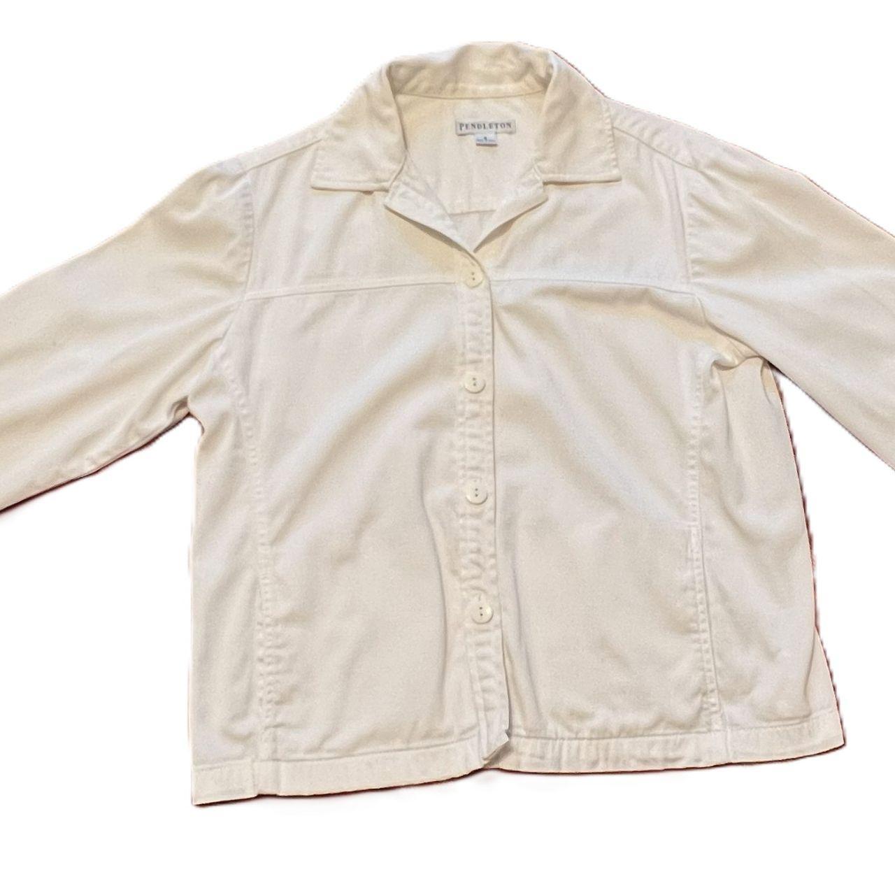 Pendleton Women's Shacket Jacket - White - S – Co… - image 4