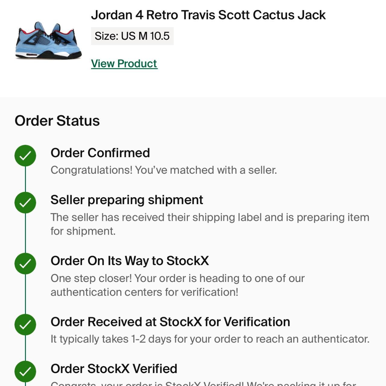 4s travis scott