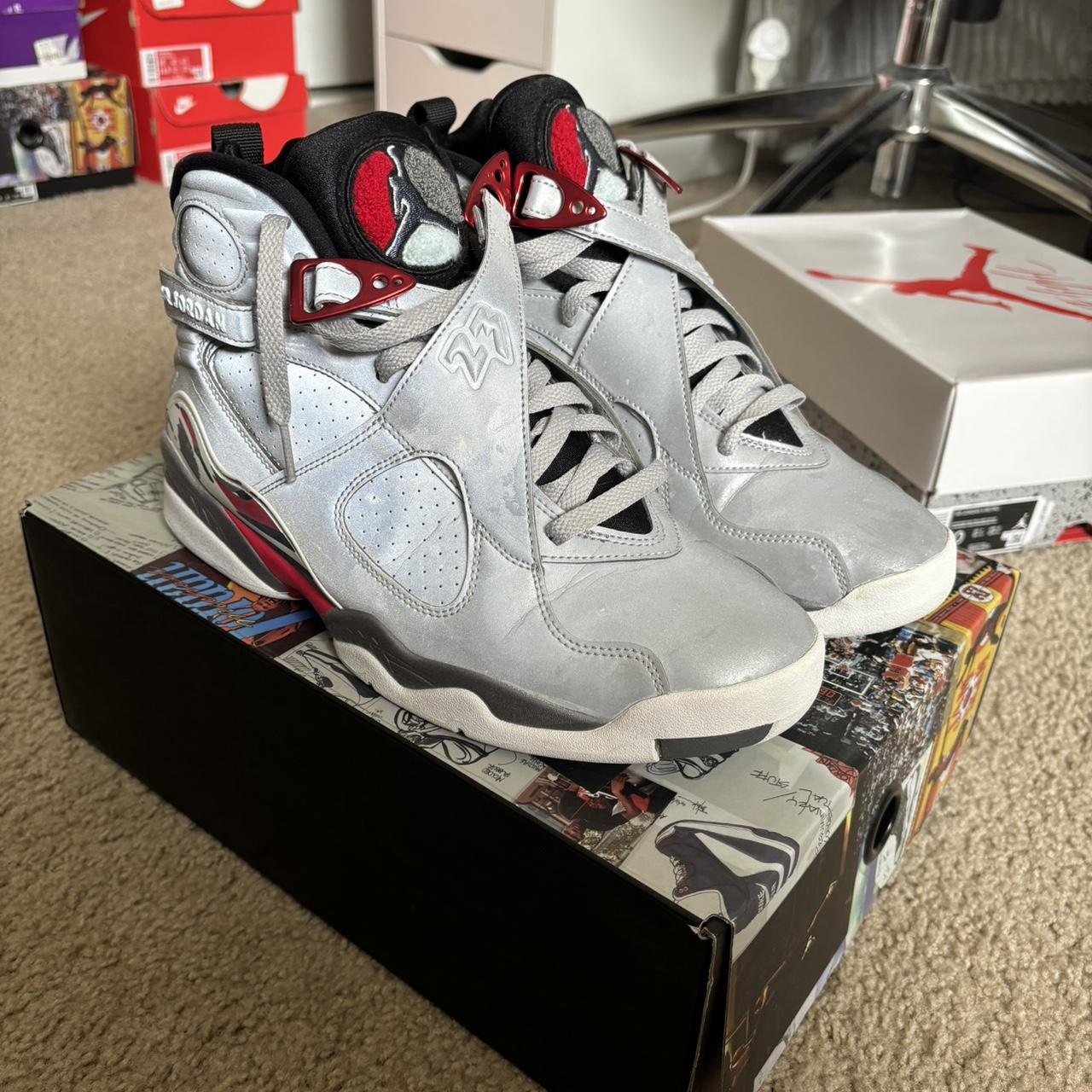 Air Jordan 8 Retro Reflections of a Champion. Depop