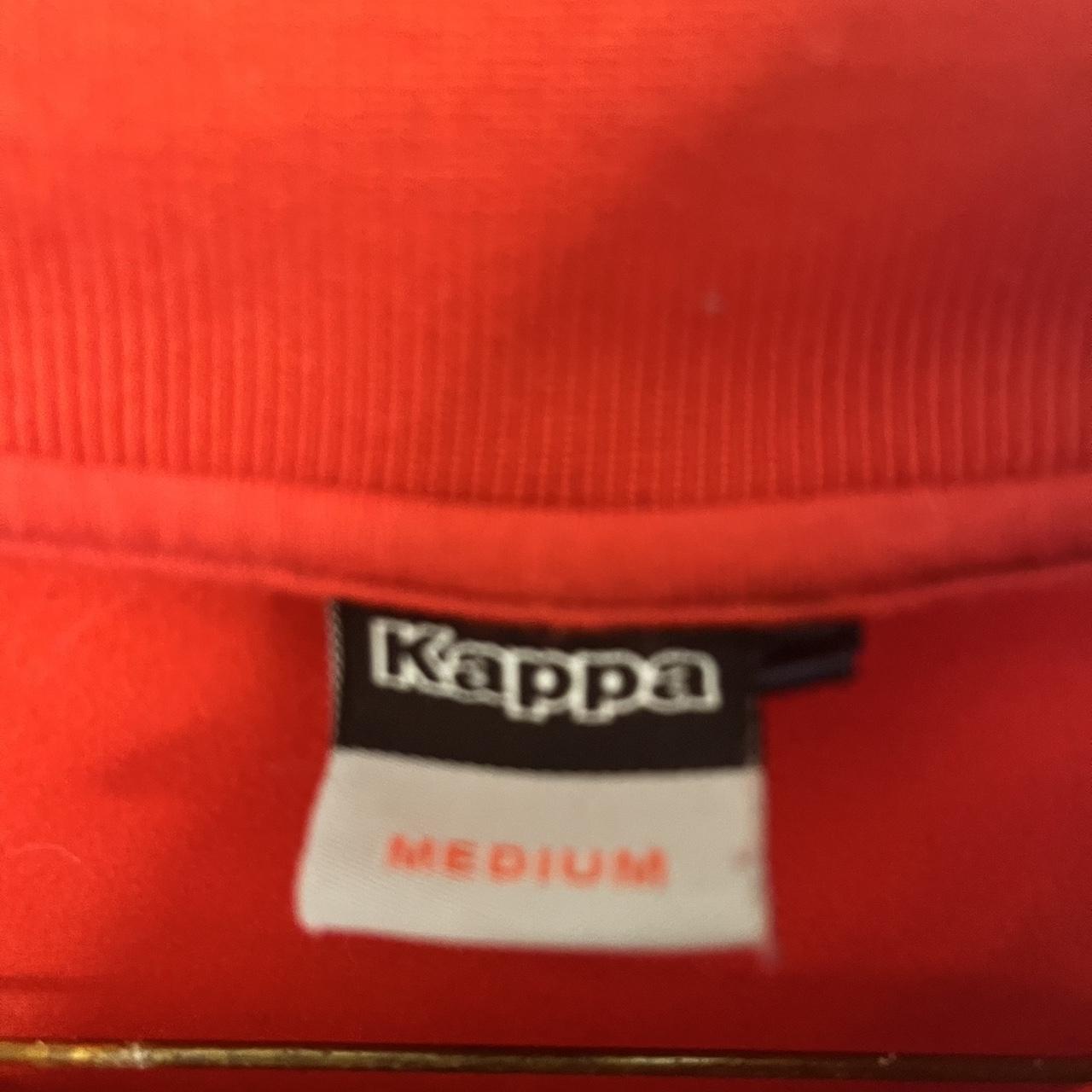 Kappa Men's Red and Navy Jacket | Depop