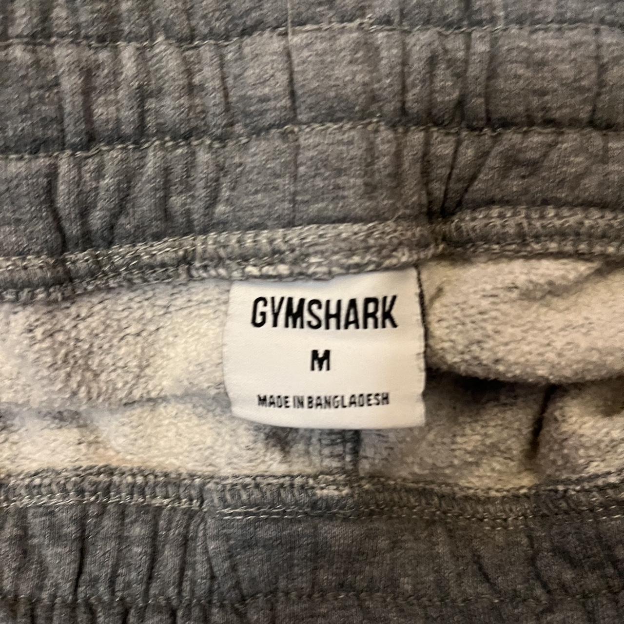 Grey Men’s GymShark Sweatpants Strings for Tighten... Depop