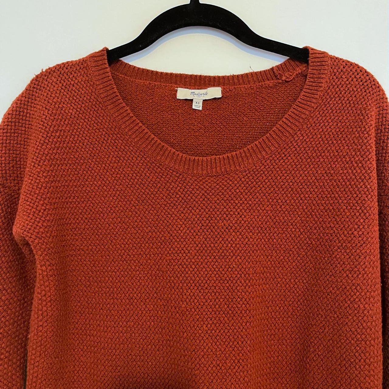 Madewell Chronicle Texture Pullover Sweater Depop