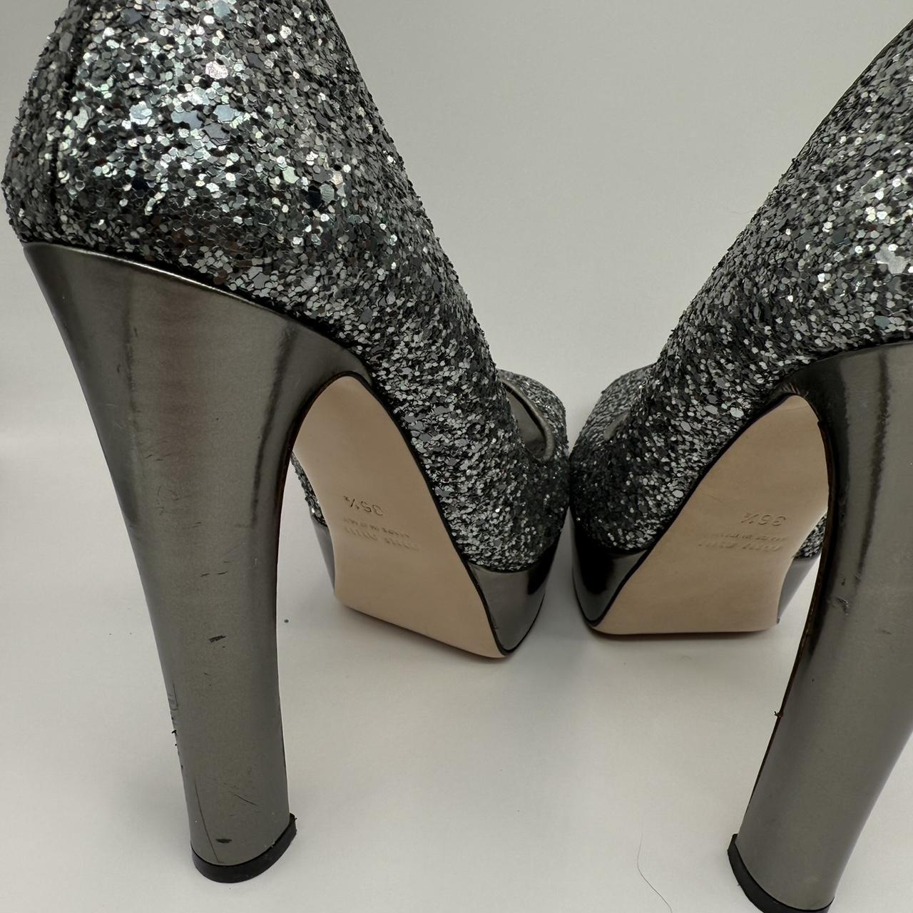 Miu Miu Women's Pumps - Silver - US 5.5 – Miu Miu… - image 2