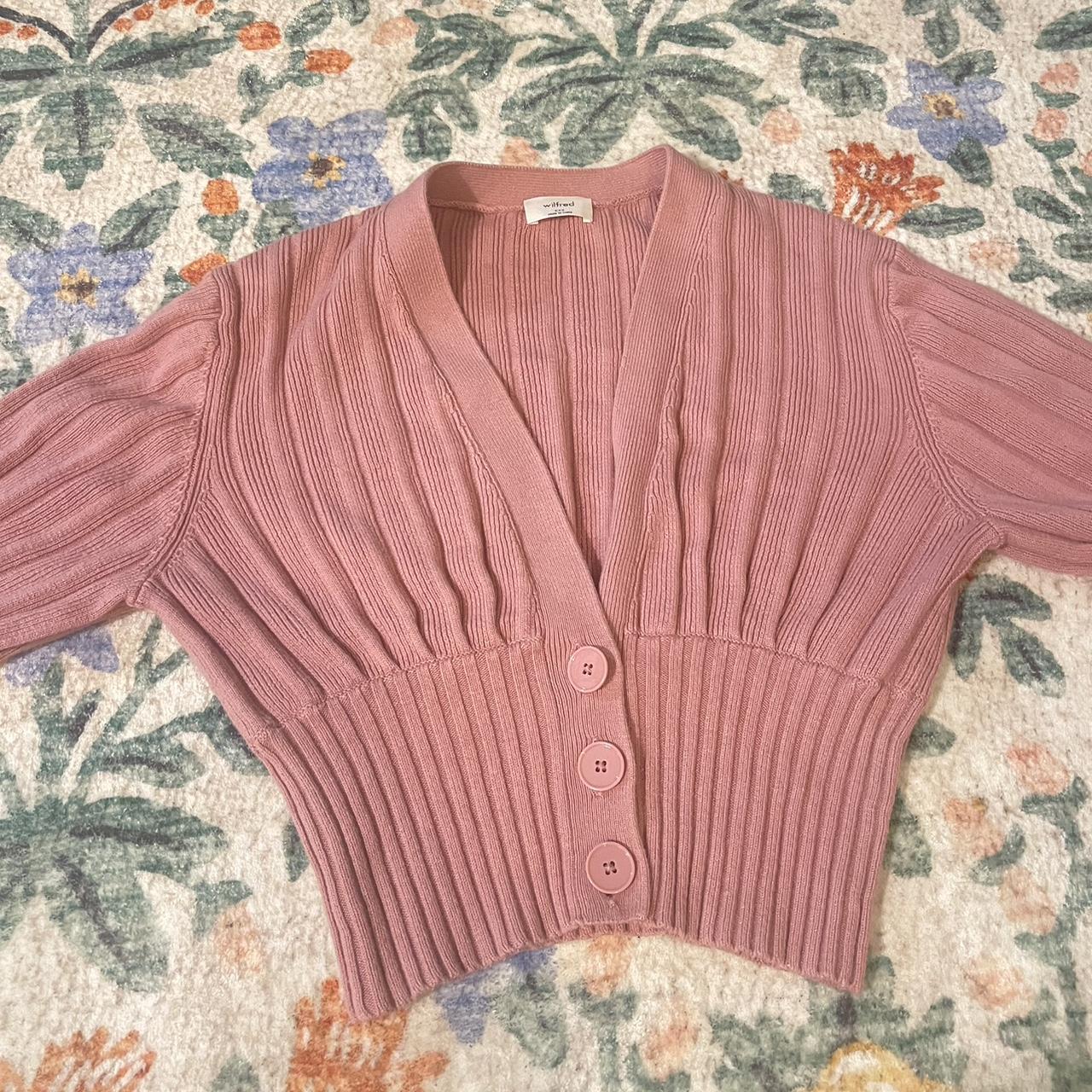 Aritzia pink sweater Perfect condition Depop