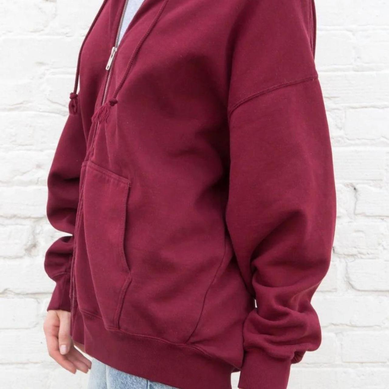 Brandy melville red clearance hoodie