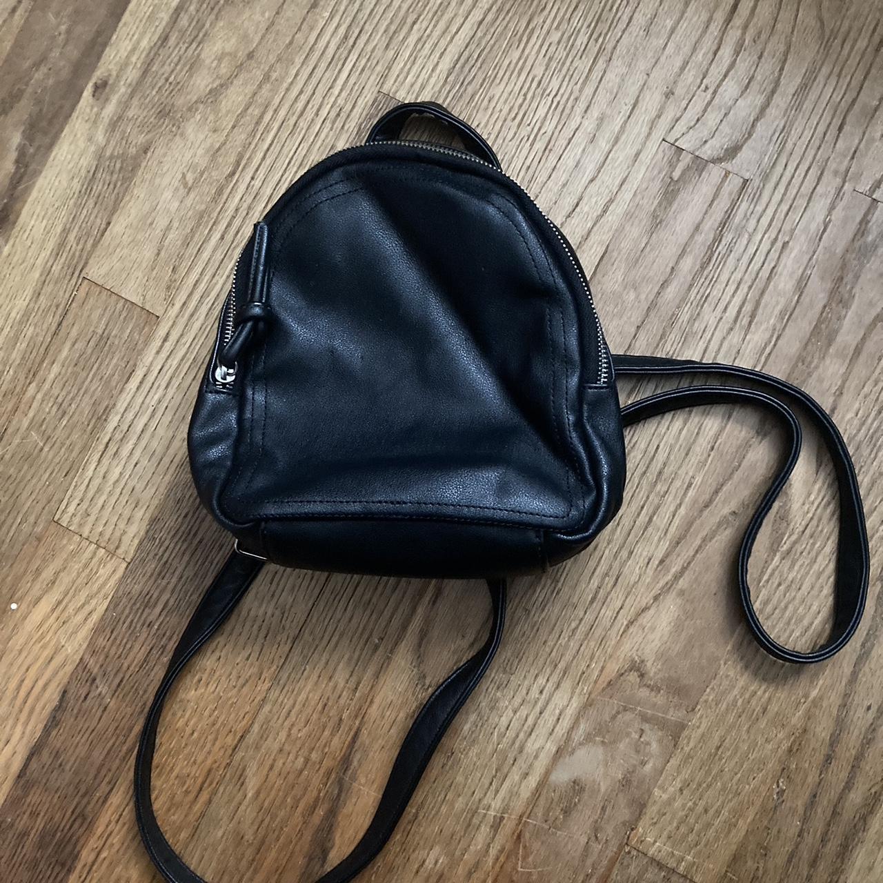Mossimo leather mini backpack Depop