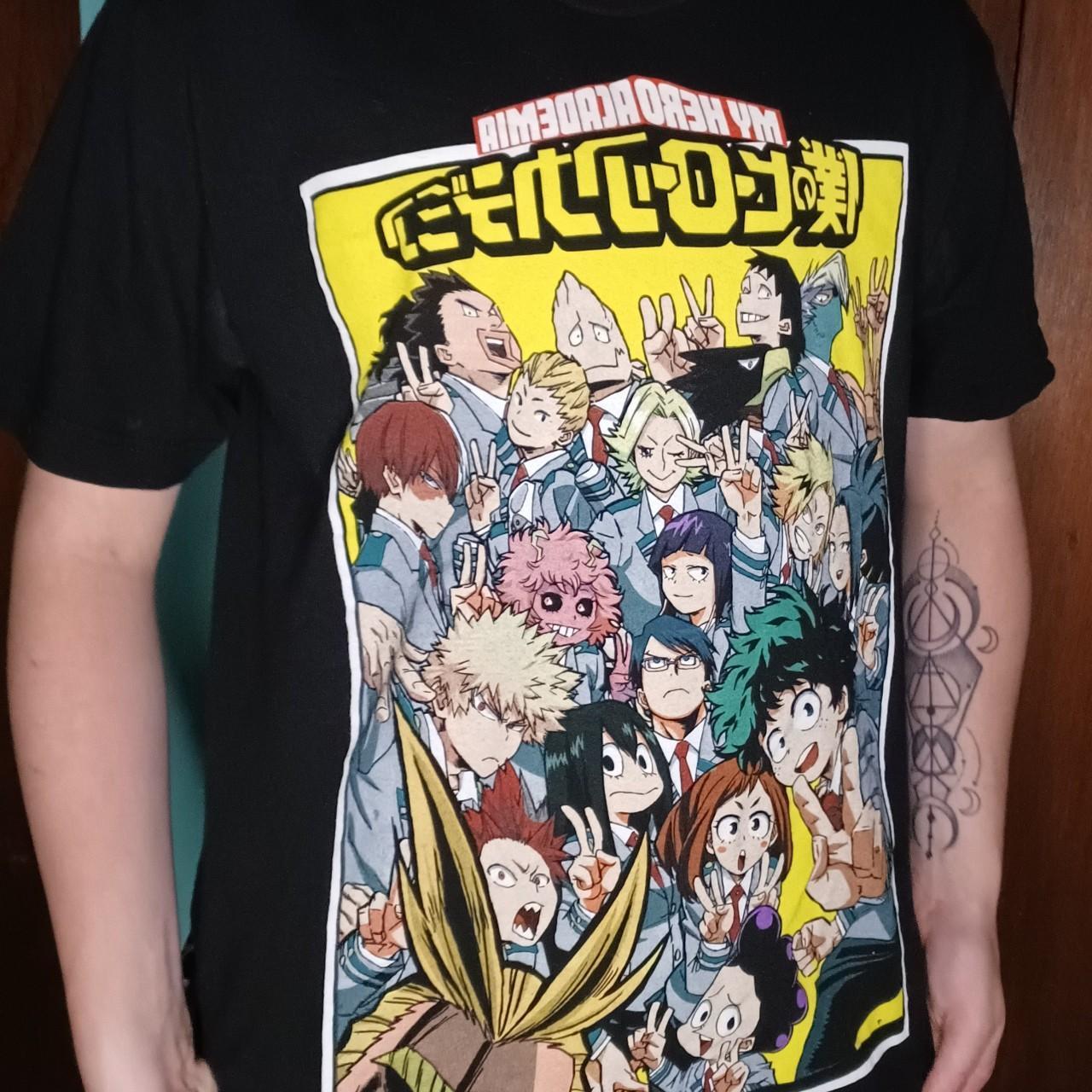 bnha shirt hot topic