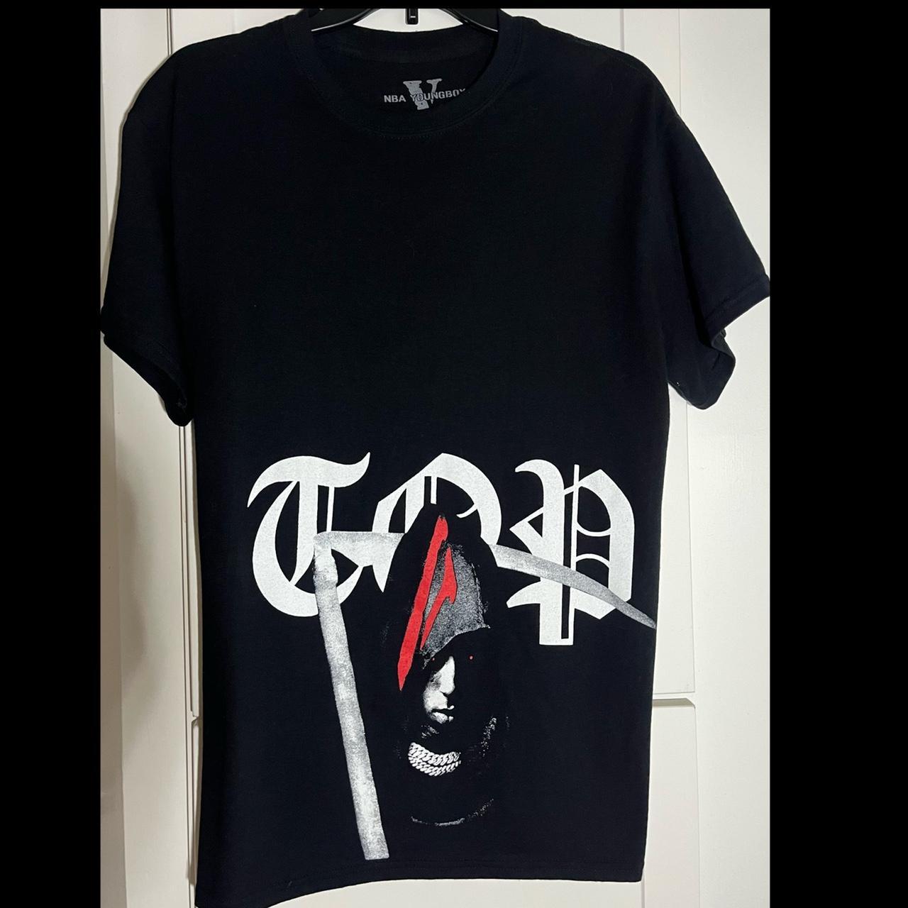 vlone nba youngboy shirt, size m mens , barely worn,...