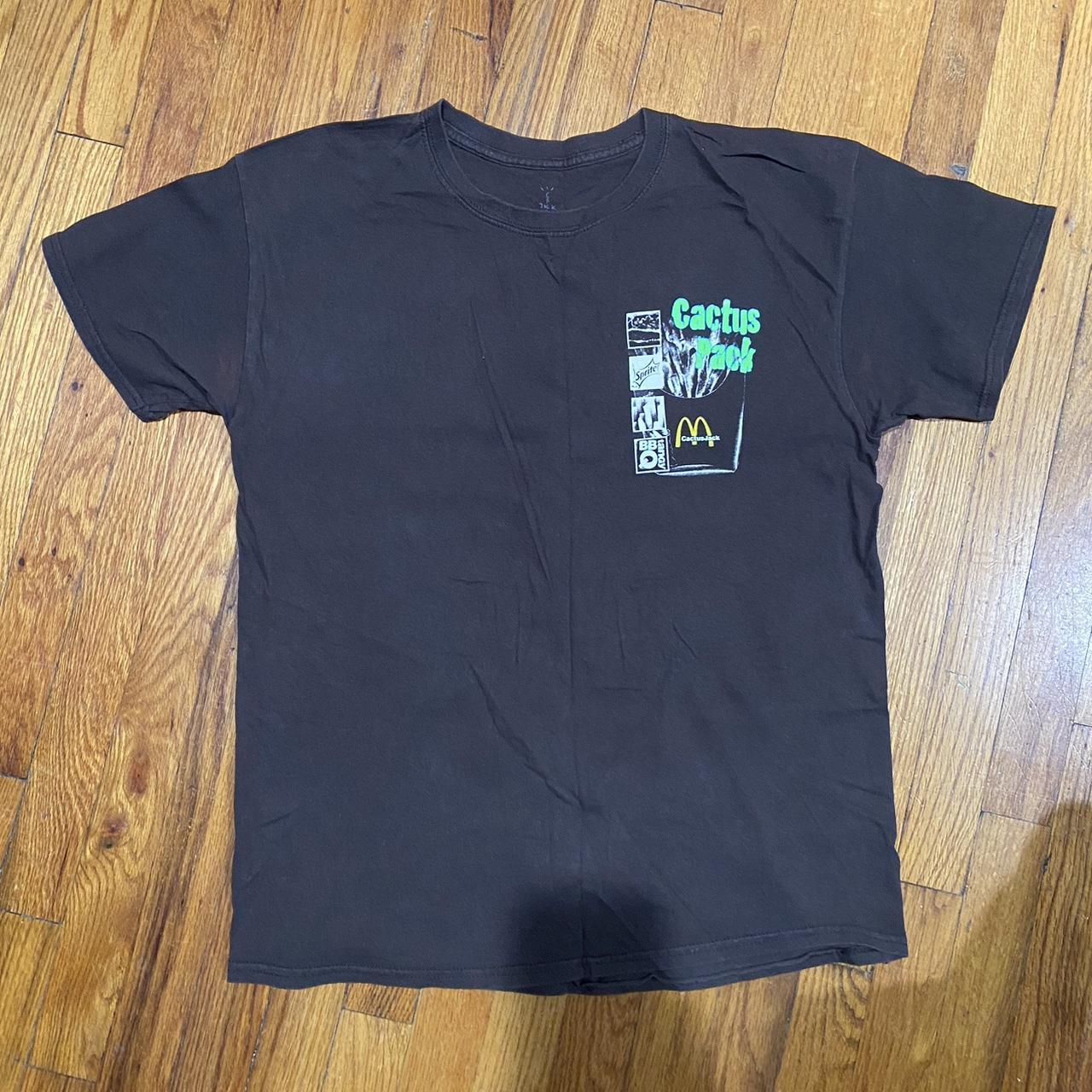 Cactus Jack x Mcdonalds T, Slight discoloration