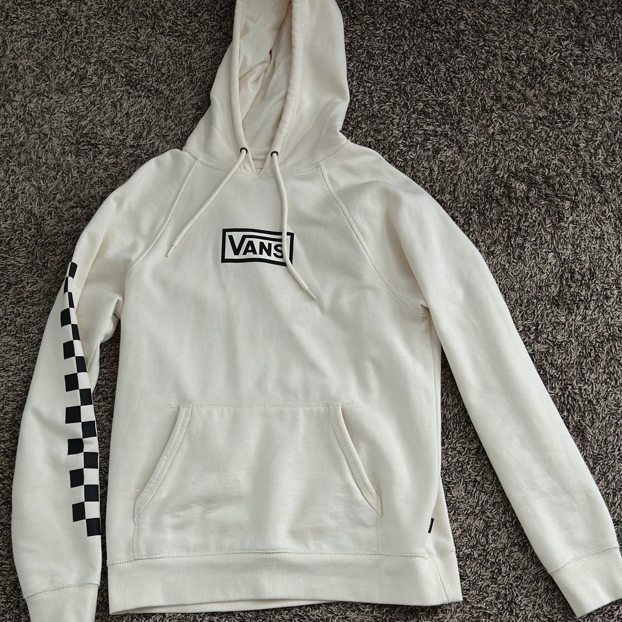 Off white hot sale vans hoodie