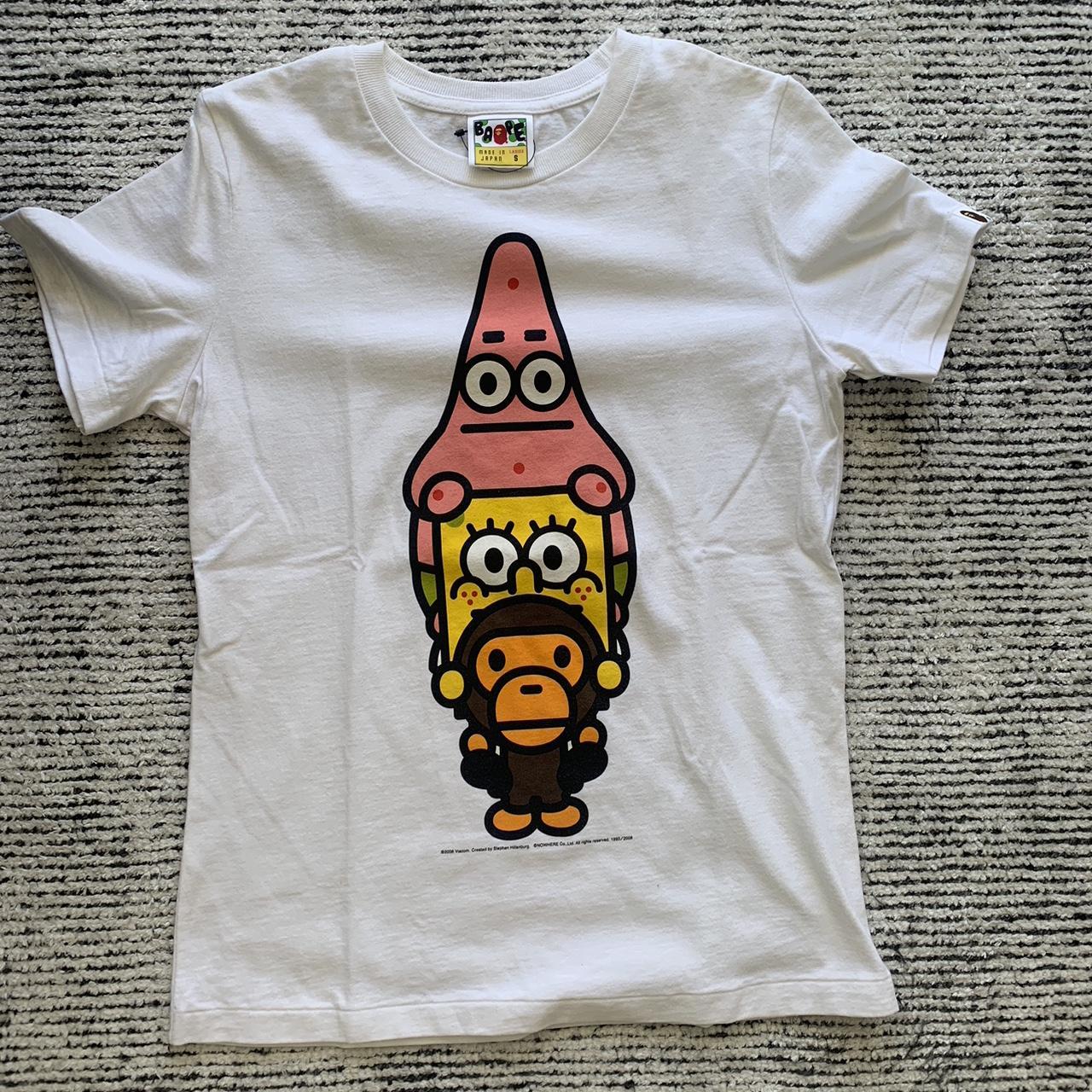 Vintage bape Baby Milo’s SpongeBob and Patrick... Depop
