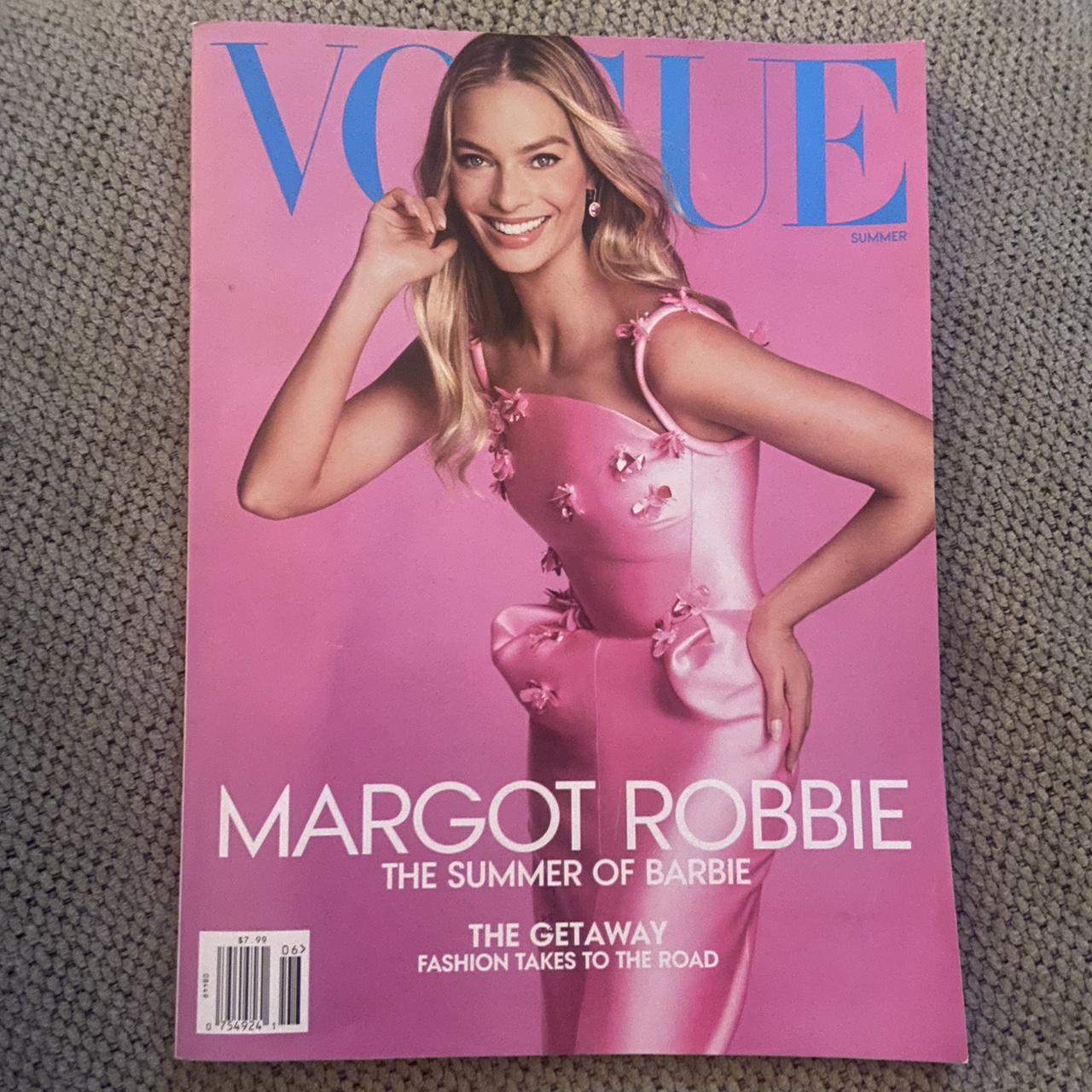 Vogue, Summer 2023, Margot Robbie Open to offers Depop