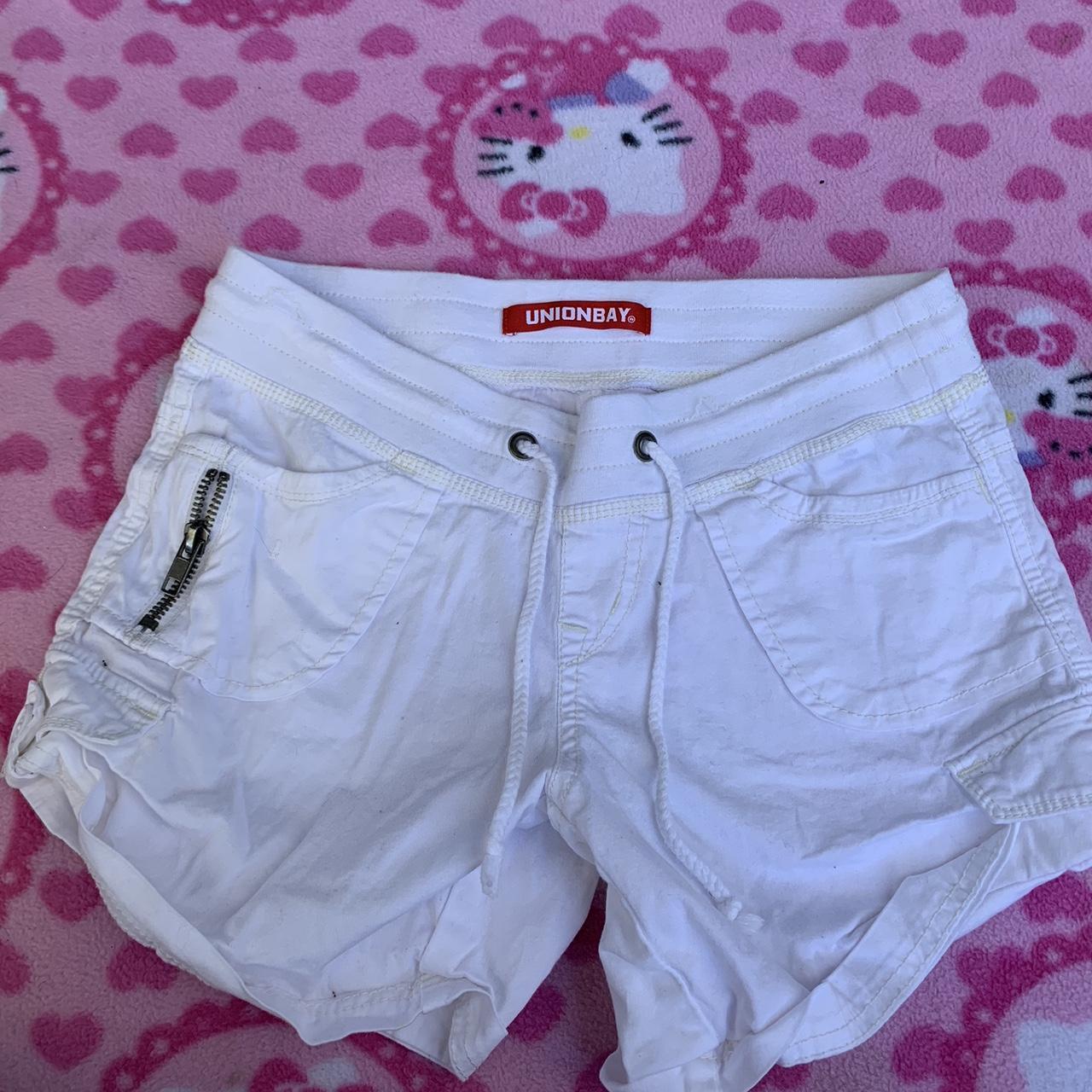 Union bay white shorts 💋 no offers Depop