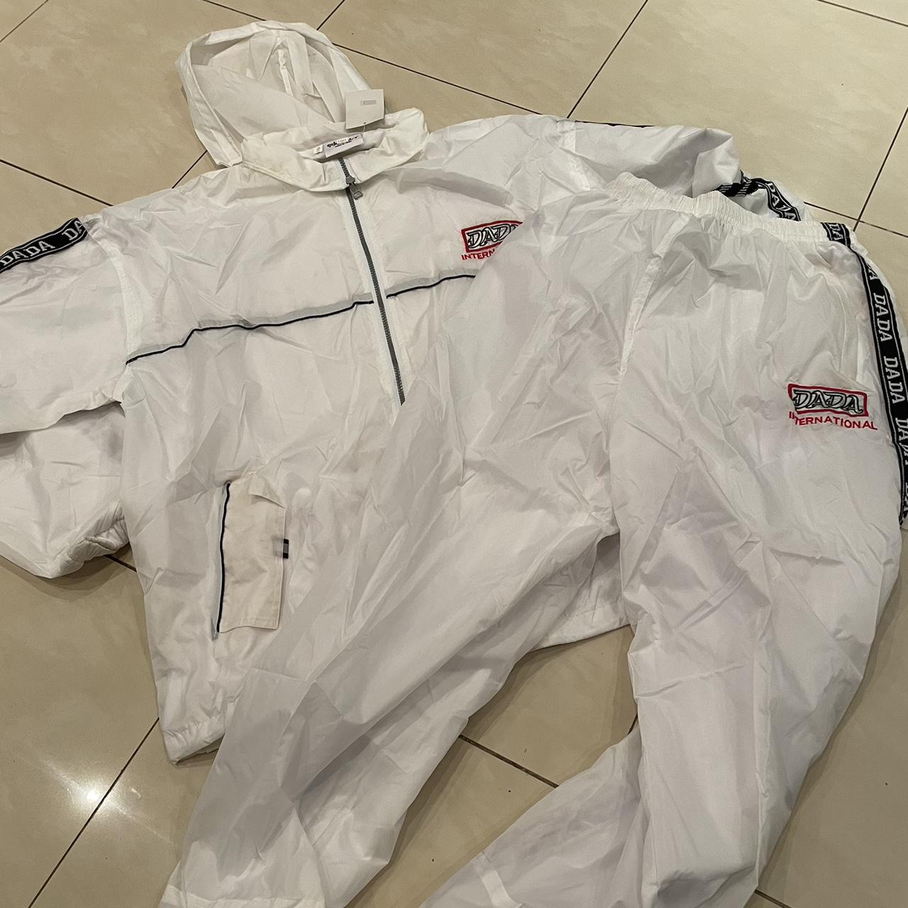 DADA tracksuit set. slight discolouration and... - Depop