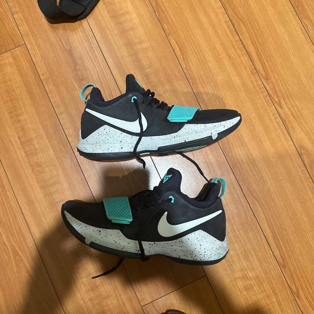 Nike PG 1 Basketball Shoes Light Aqua No Original. Depop