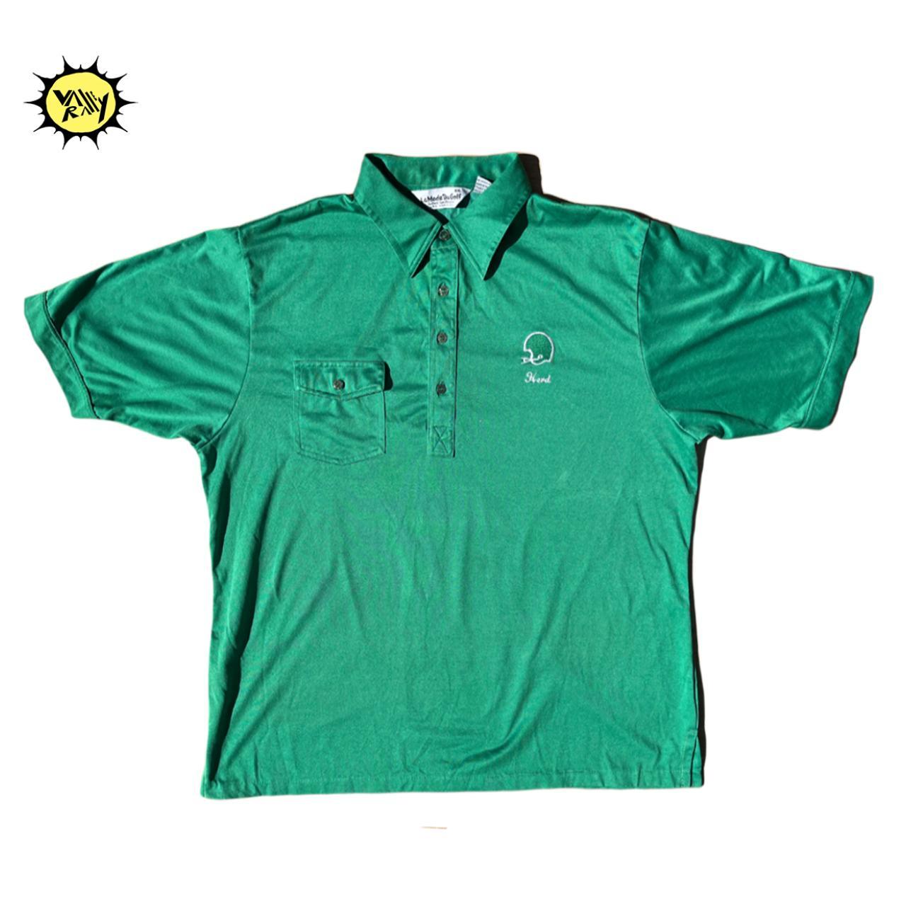 La Mode Men's Green Polo-shirts | Depop