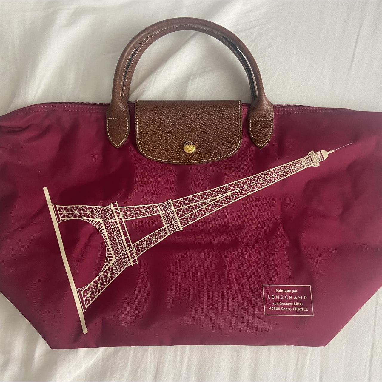 Limited edition Longchamp Eiffel Tower bag