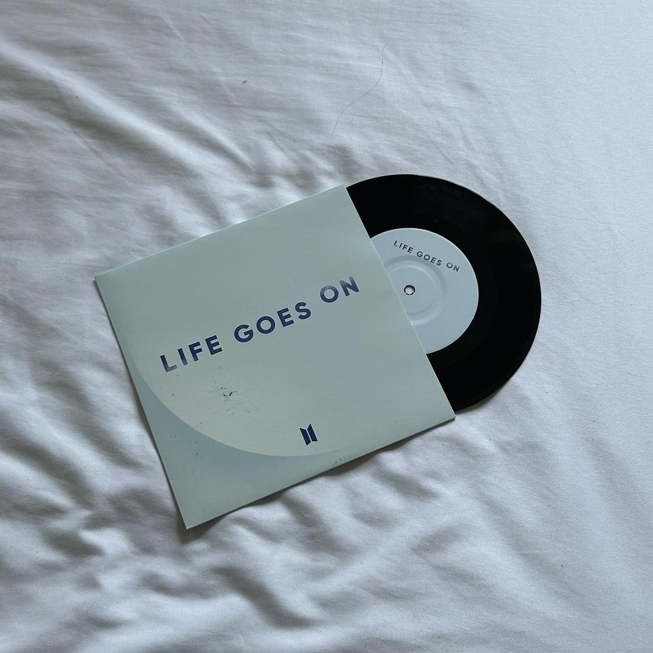 BTS shops Life Goes On Single Vinyl Record