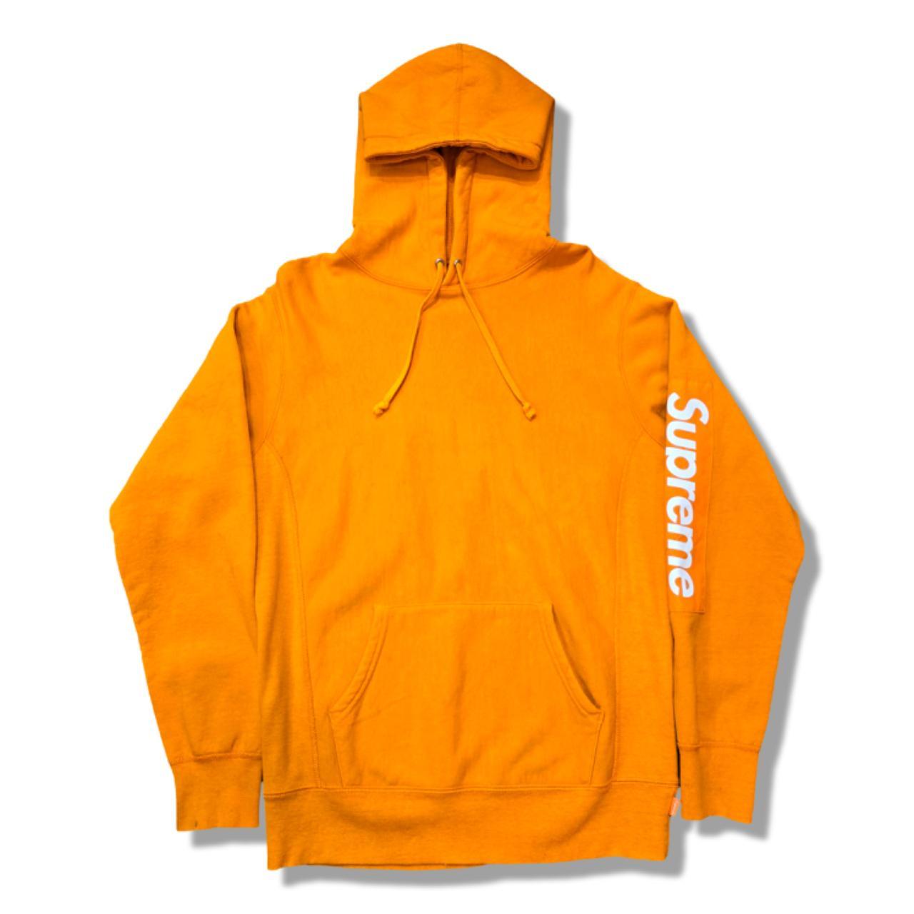 Supreme sleeve patch hoodie online