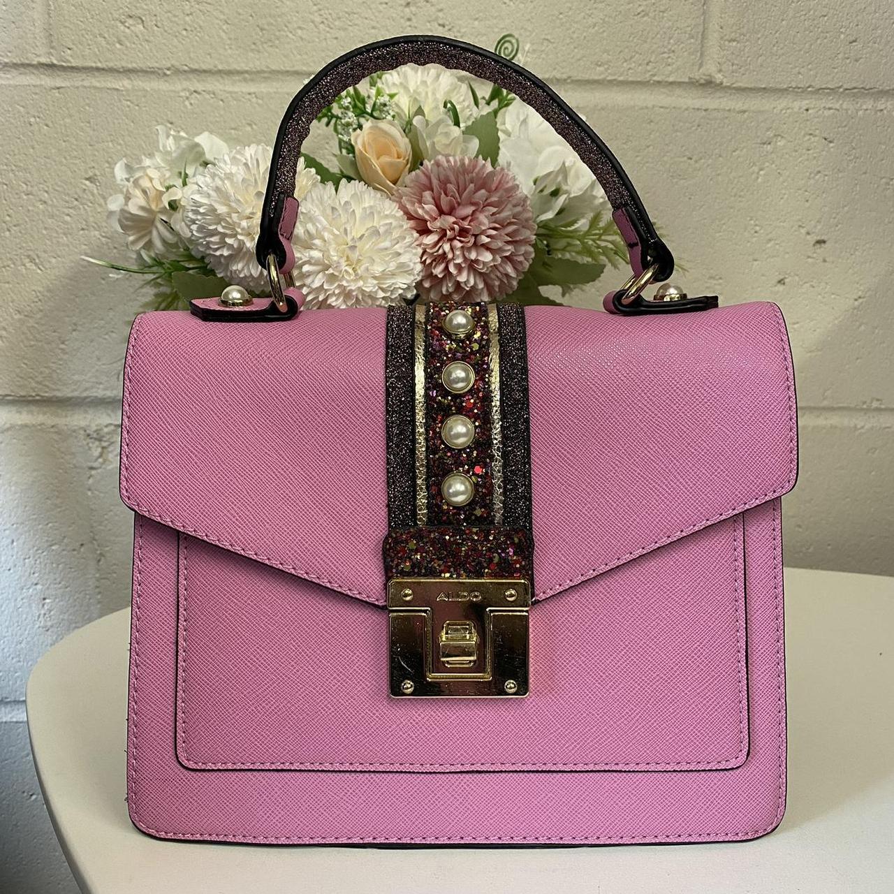 New with tag aldo pink purse little flaws on the... Depop