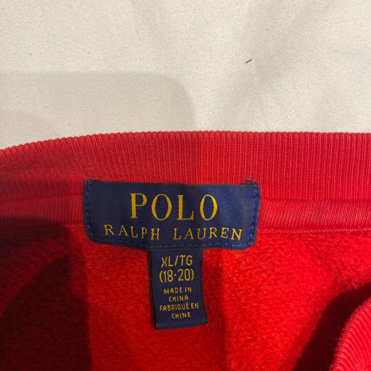 Ralph Lauren - red sweater open to offers - Depop