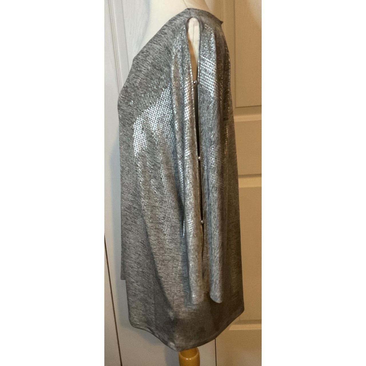 Ruby Rd. Women's Blouse - Silver - L – Ruby Rd Si… - image 3