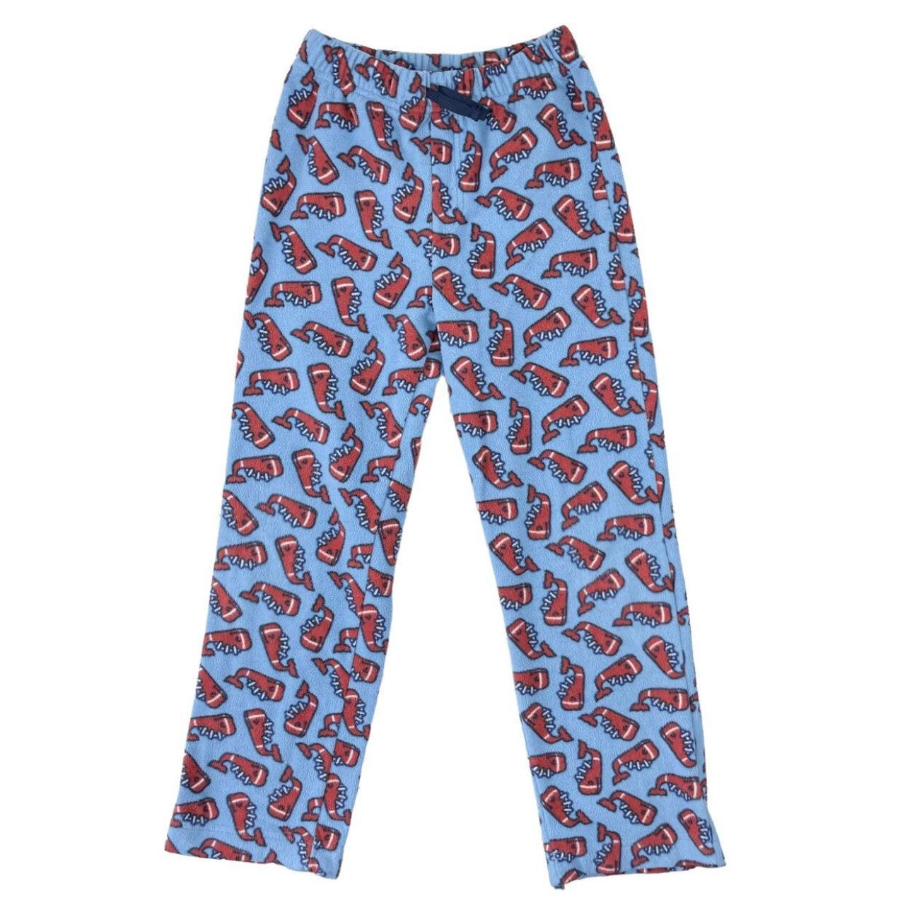 Vineyard Vines Fleece Football Pajama Pants Size M Depop