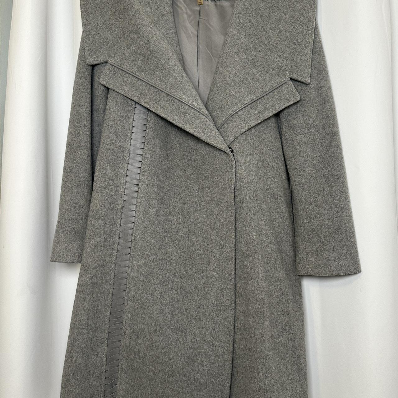 Badgley mischka sales maxi puffer coat