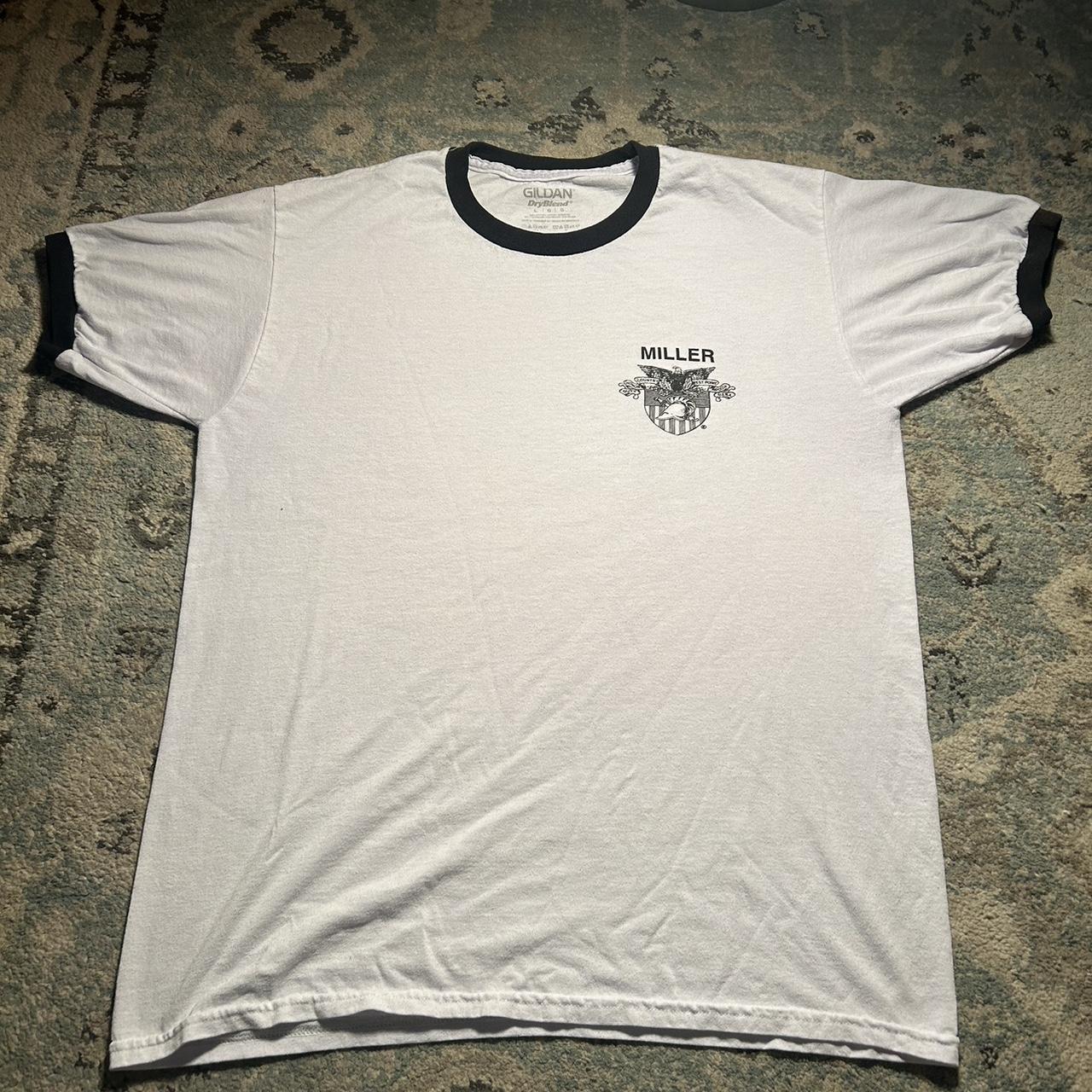 West Point cadet ringer tee Tagged L Pit 2 pit:... - Depop