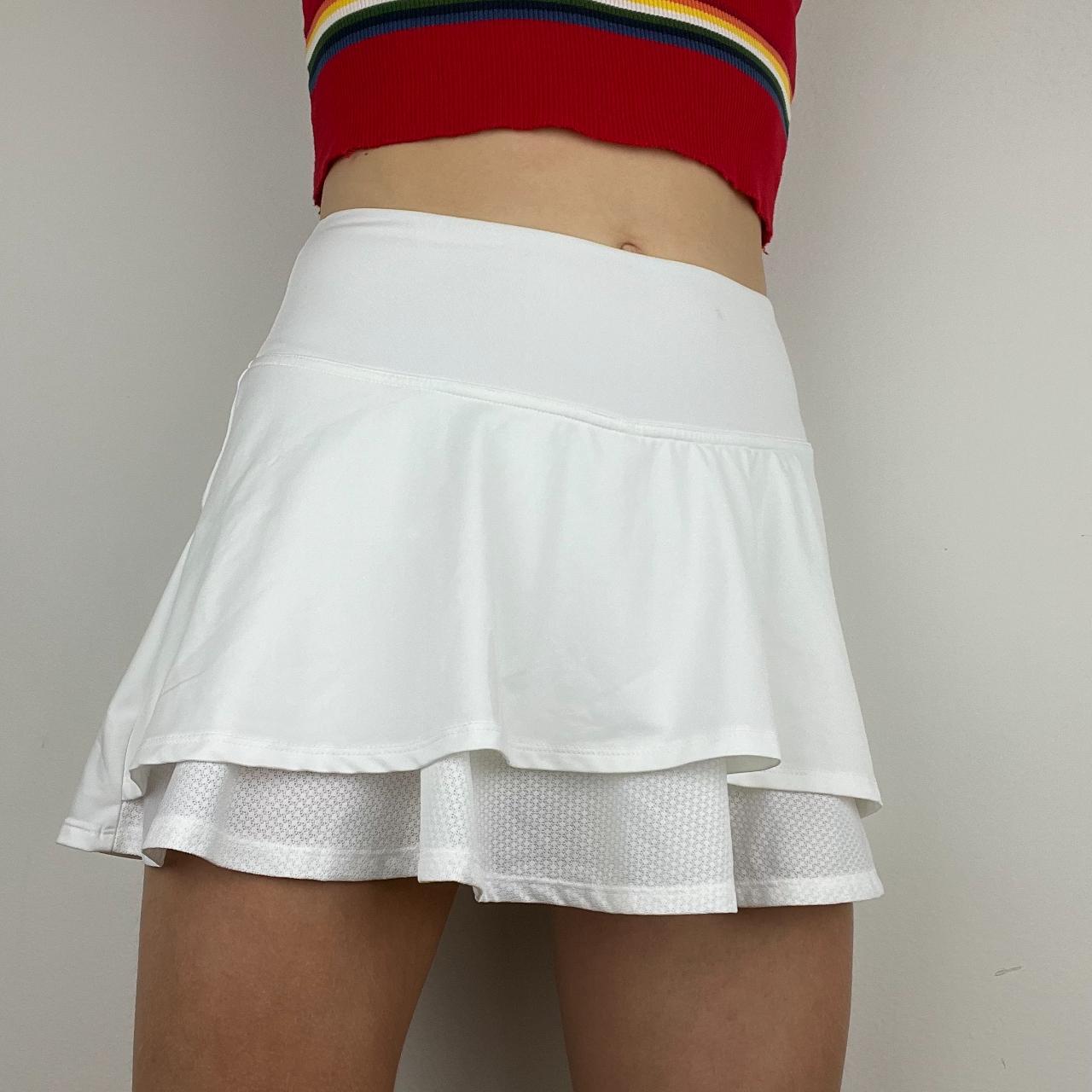 White Tennis Mini Skirt / Skort Women’s S So cute... Depop