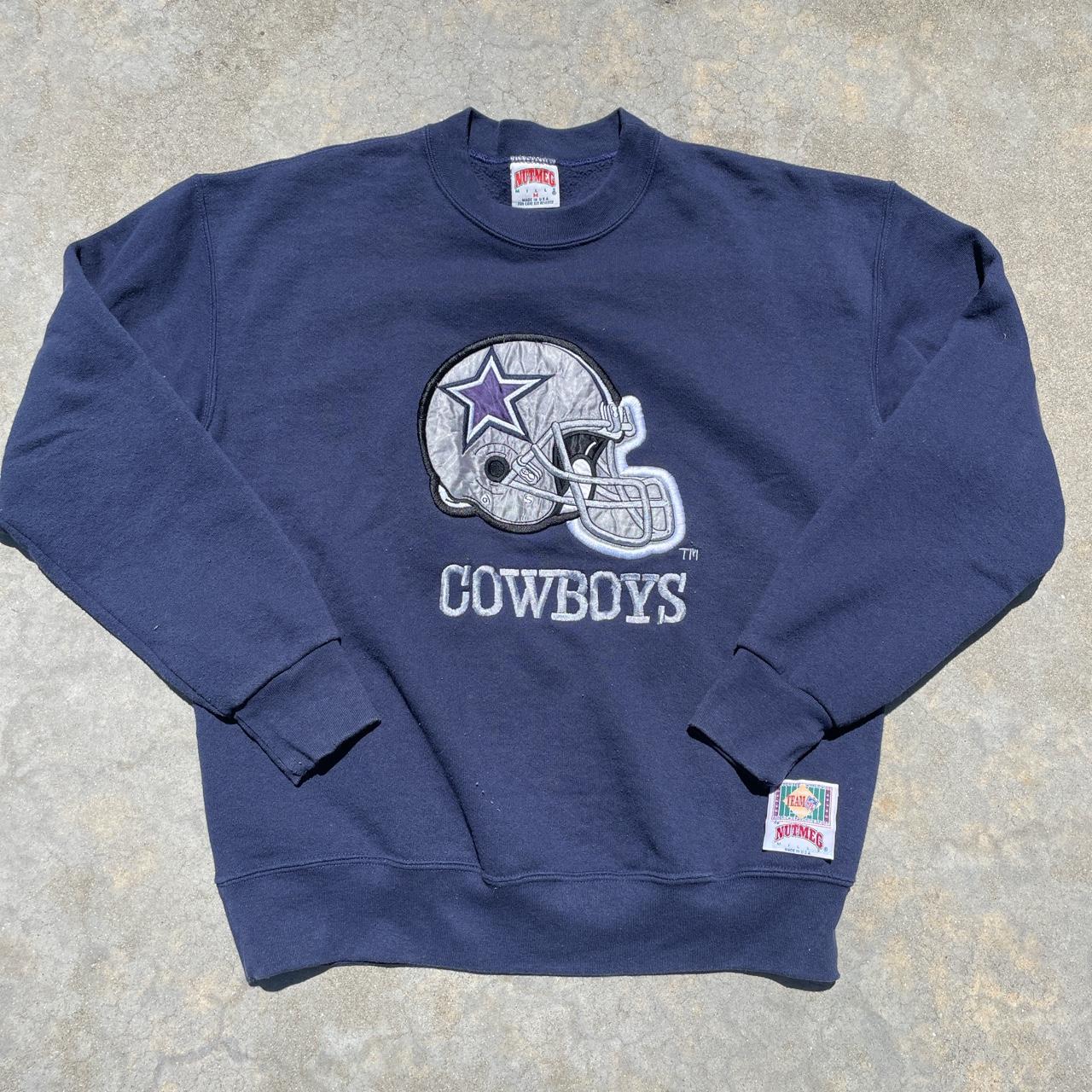 Vintage Nutmeg Dallas Cowboys Crewneck - Depop