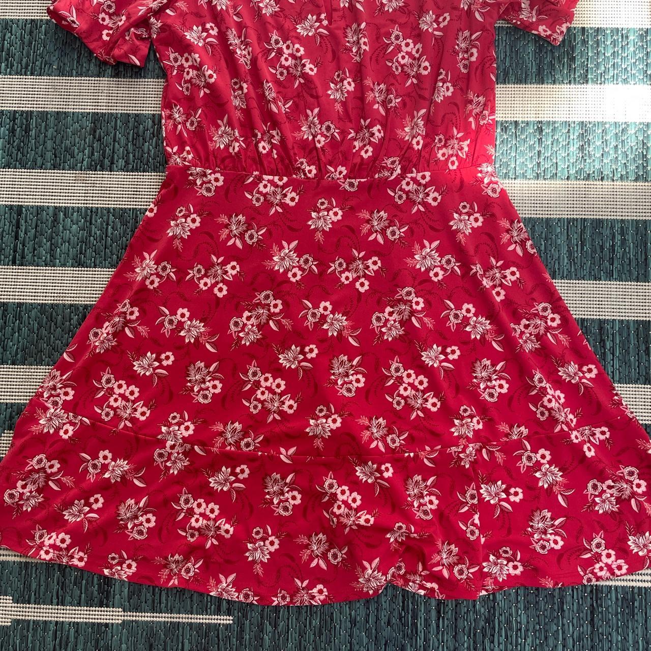 Loft hotsell red dress