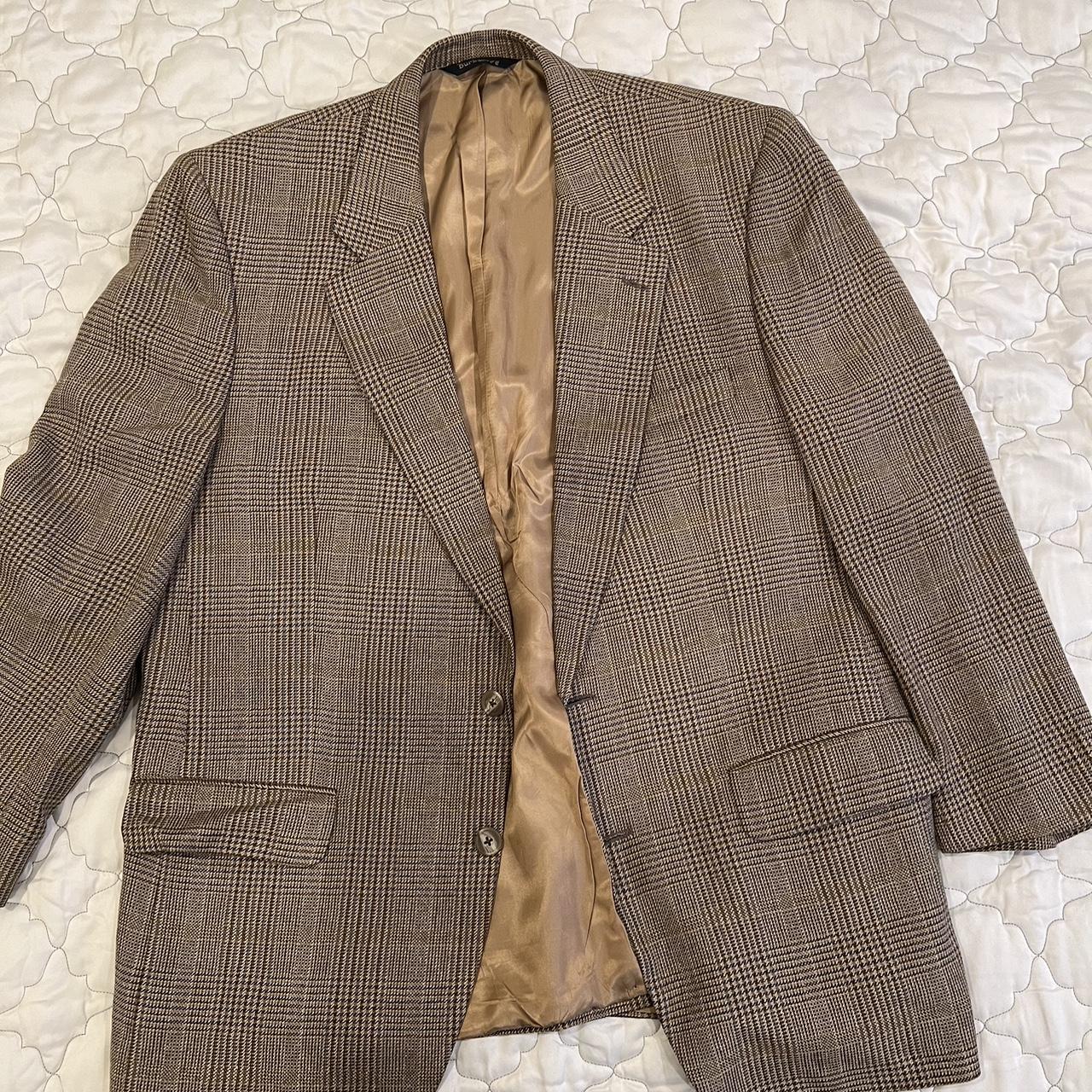 A Vintage Burberry jacket , Size 44R, Snug but...