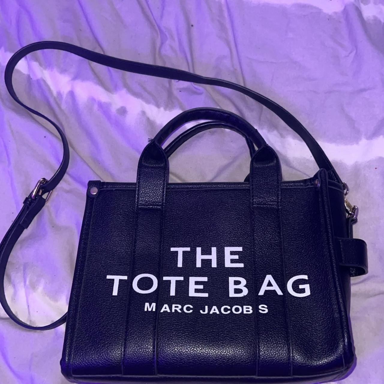 small marc jacob’s leather tote bag perfect... Depop