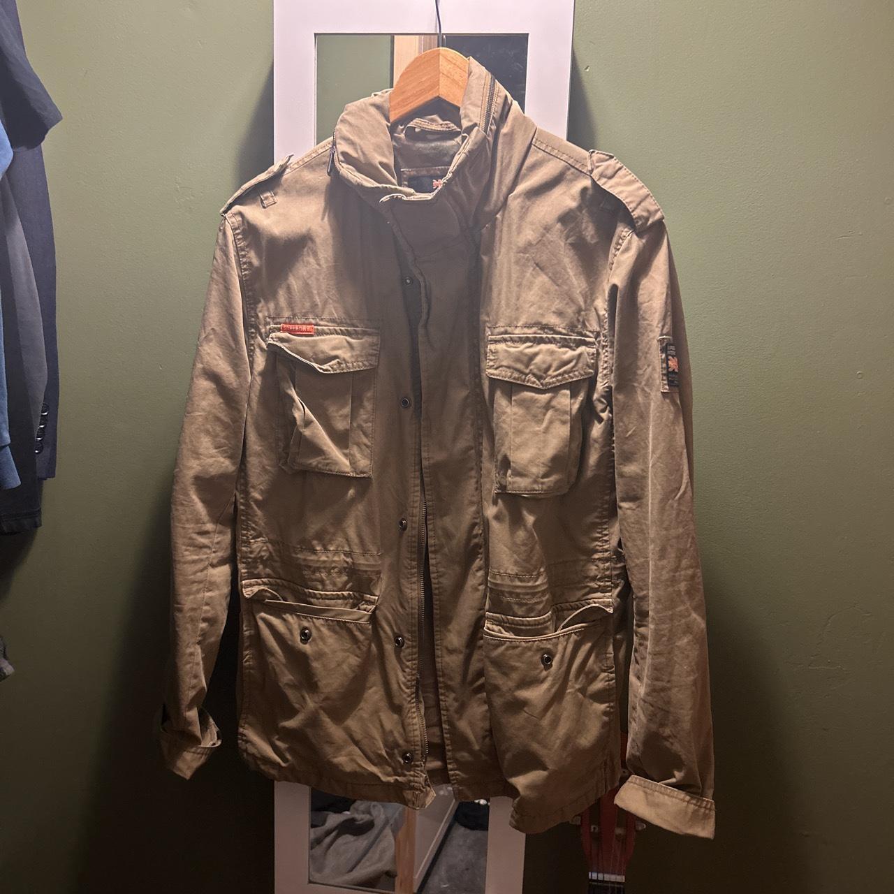 Mens superdry rookie hot sale military jacket