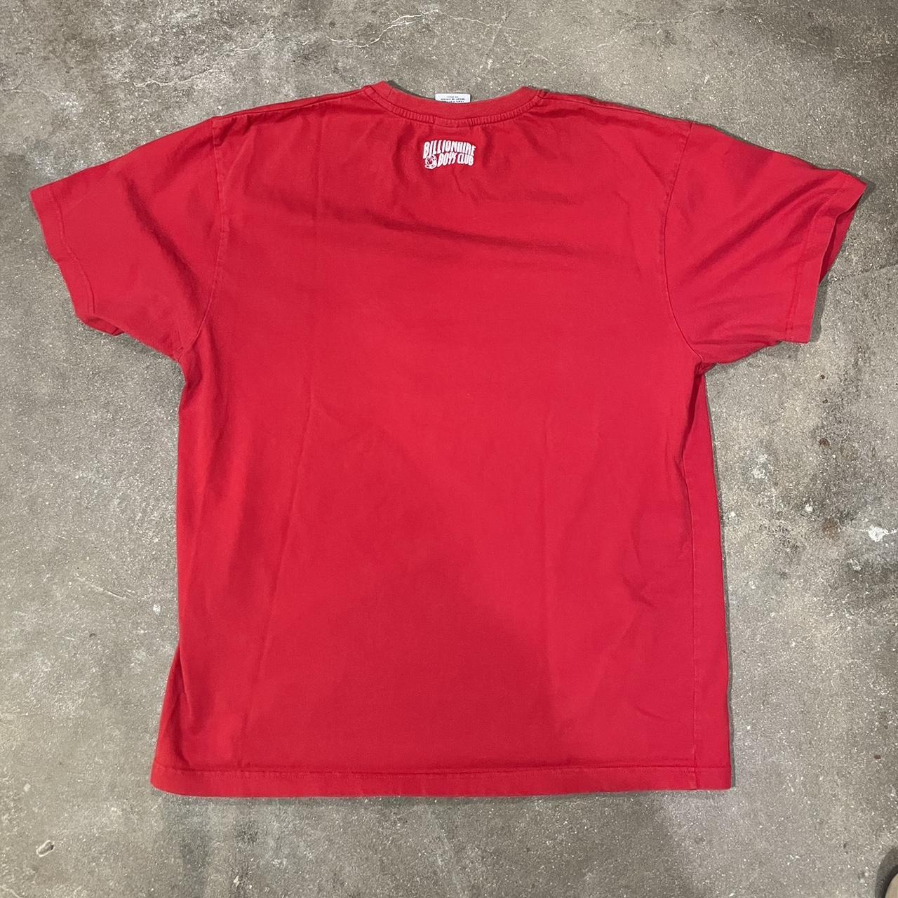 Billionaire Boys Club Men's Red T-shirt | Depop