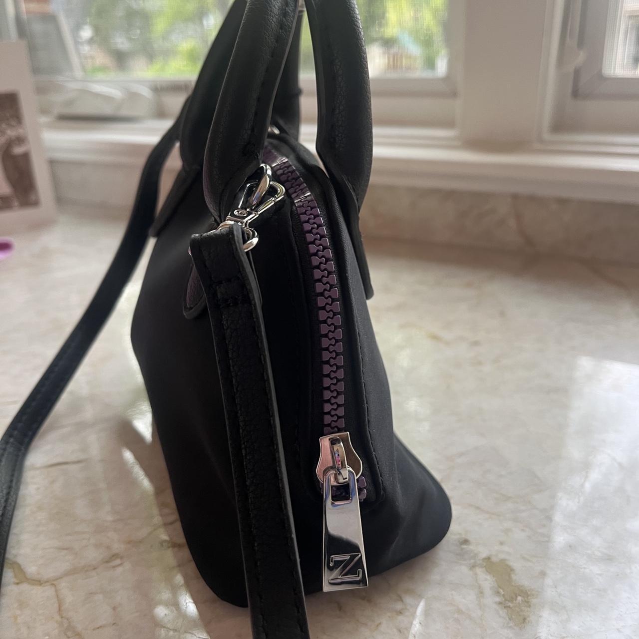 Zara Canvas Mini Tote Bag with Slogan, Women's Fashion, Bags & Wallets,  Cross-body Bags on Carousell