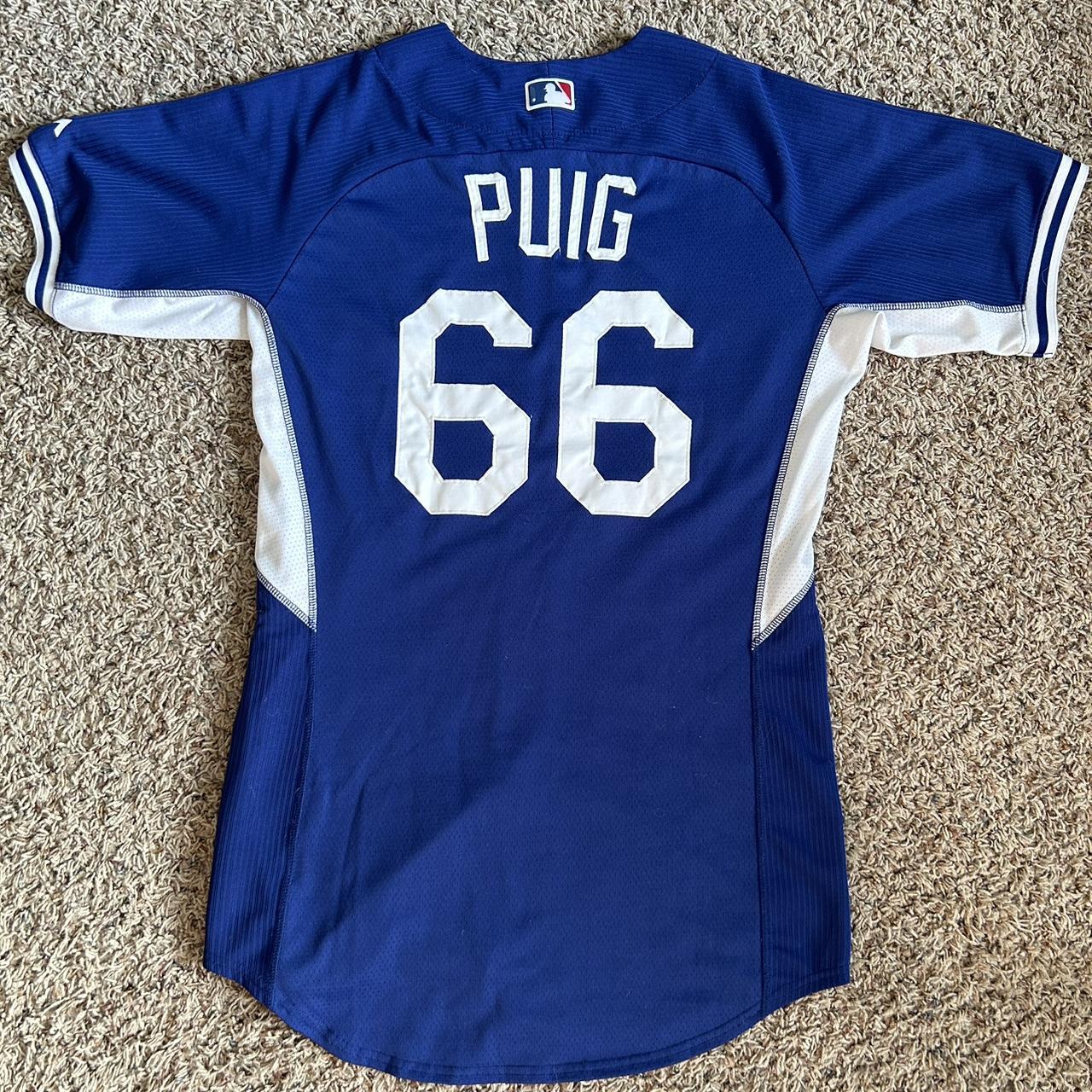 Los Angeles Dodgers Yasiel Puig Jersey #66 LA - Depop