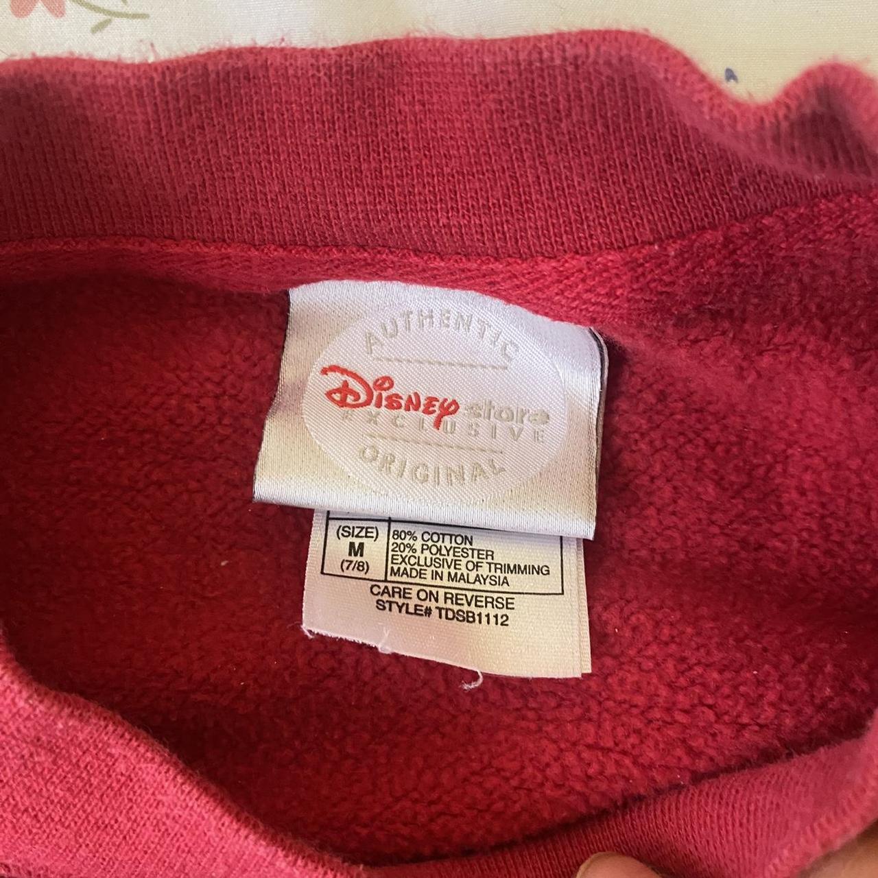 Disney Red Sweatshirt 