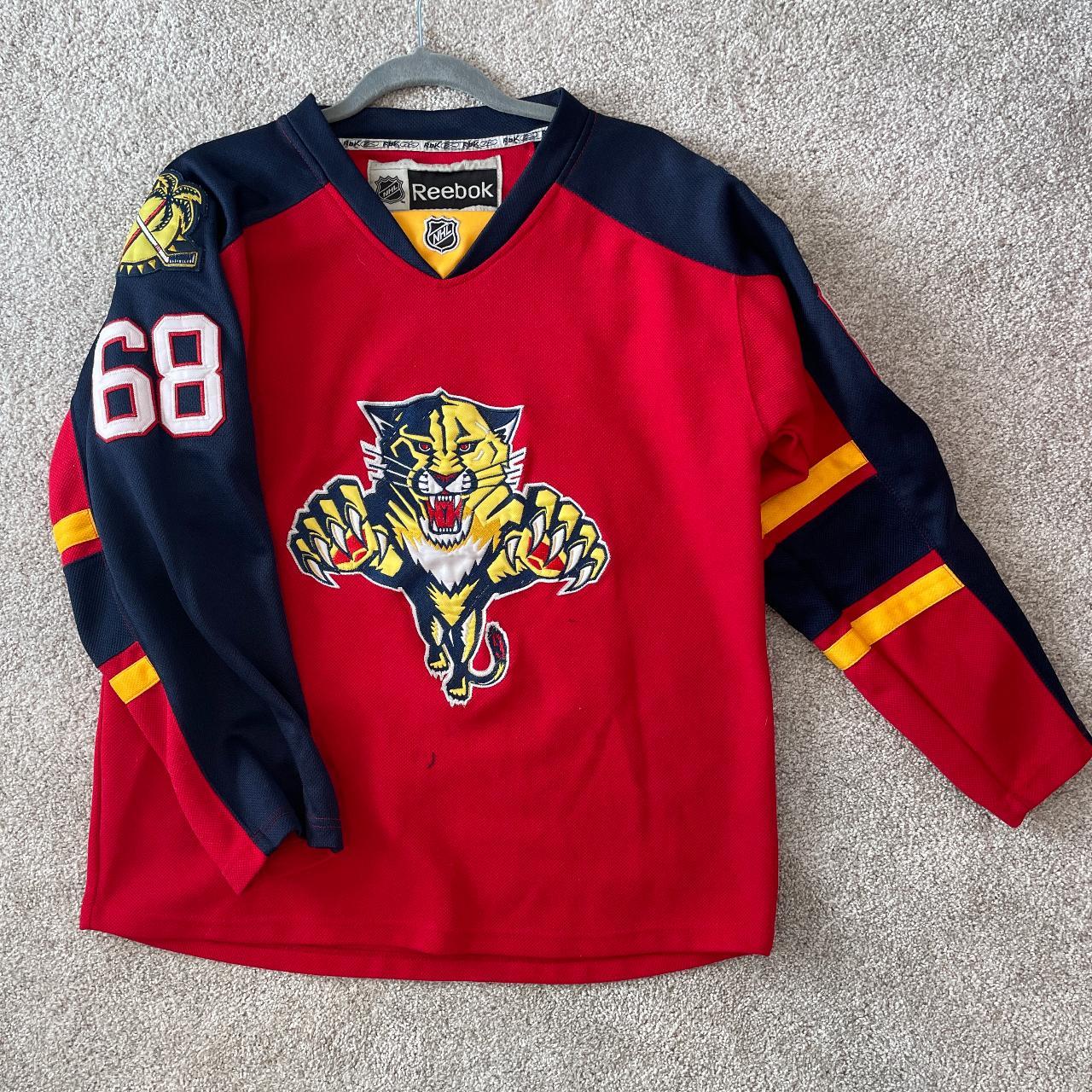 Authentic Jaromir Jagr Florida Panthers NHL Licensed... - Depop